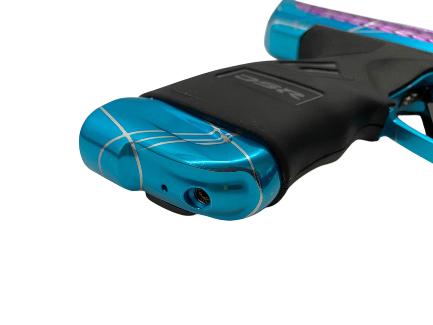 Used Dye Dsr+ Freeflow Trix Paintball Gun with Method Bolt Blue/Purple Paintball Gun from CPXBrosPaintball Buy/Sell/Trade Paintball Markers, New Paintball Guns, Paintball Hoppers, Paintball Masks, and Hormesis Headbands