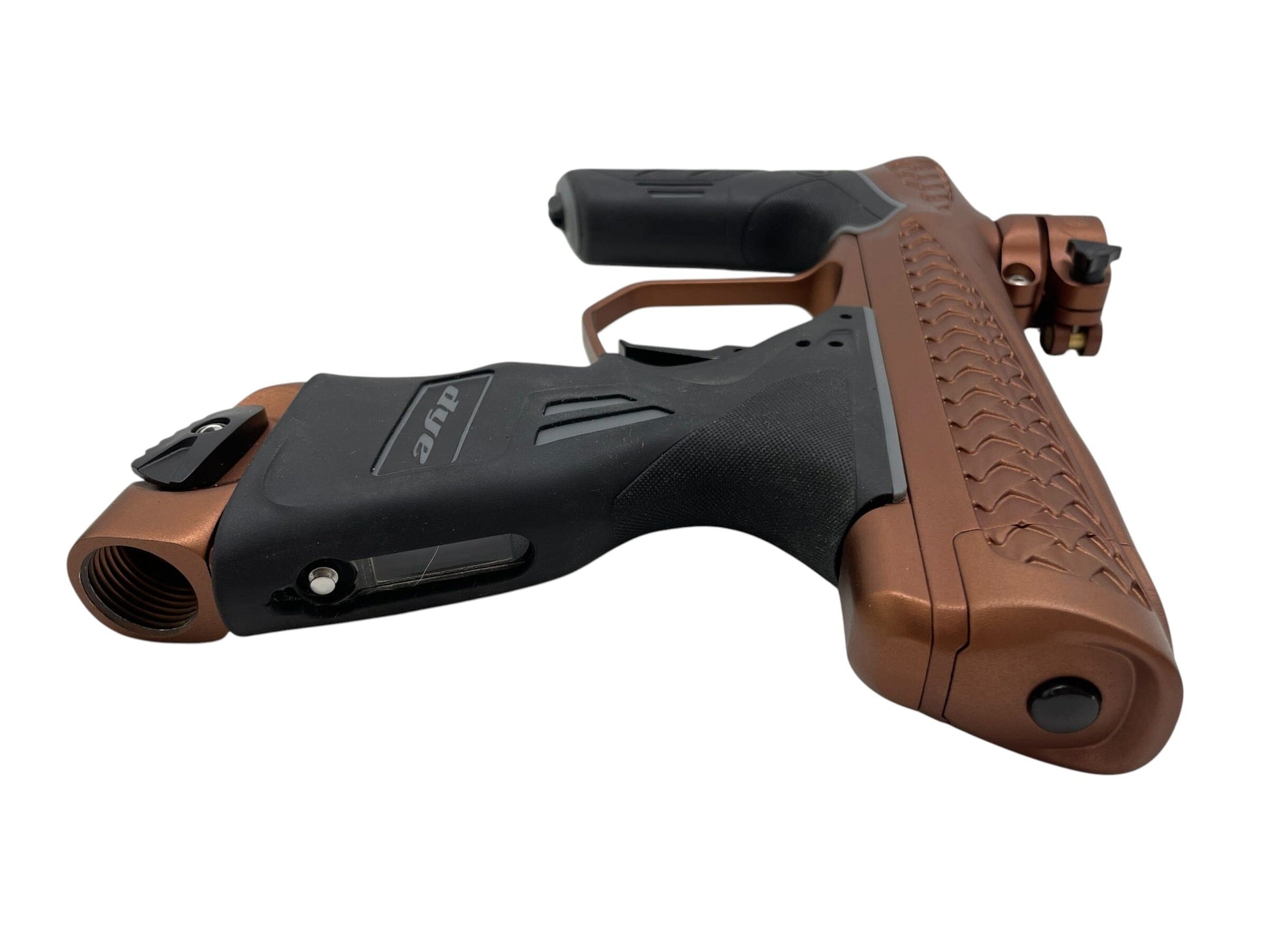 Used Dye Dsr+ FREEFLOW Trix W/ Matching Mech Frame Doo Doo Brown Paintball Gun Paintball Gun from CPXBrosPaintball Buy/Sell/Trade Paintball Markers, New Paintball Guns, Paintball Hoppers, Paintball Masks, and Hormesis Headbands