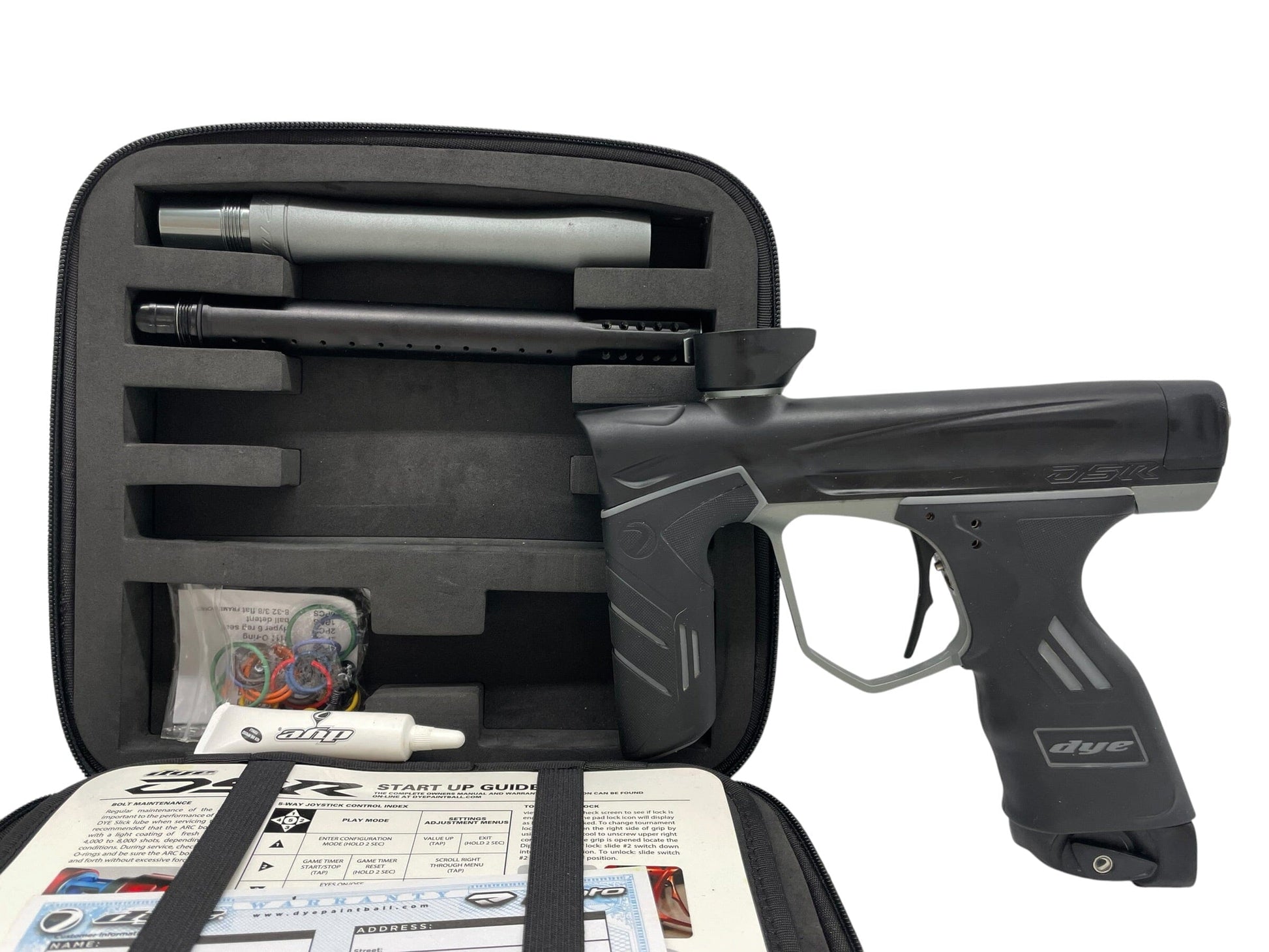 Used Dye Dsr Gen 1 Midnight Paintball Gun Paintball Gun from CPXBrosPaintball Buy/Sell/Trade Paintball Markers, New Paintball Guns, Paintball Hoppers, Paintball Masks, and Hormesis Headbands