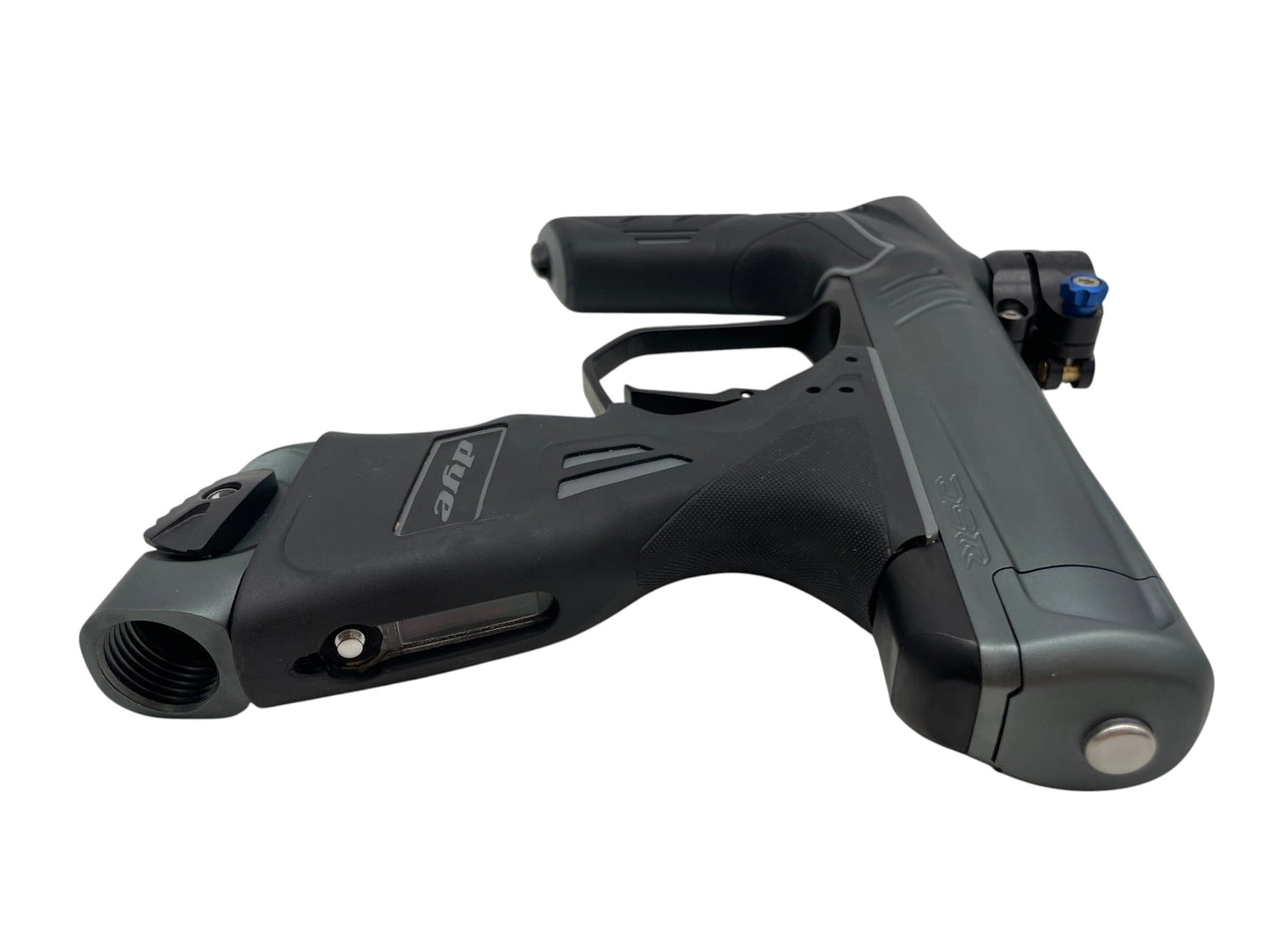 Used Dye Dsr+ Grey to Black Fade Paintball Gun Paintball Gun from CPXBrosPaintball Buy/Sell/Trade Paintball Markers, New Paintball Guns, Paintball Hoppers, Paintball Masks, and Hormesis Headbands