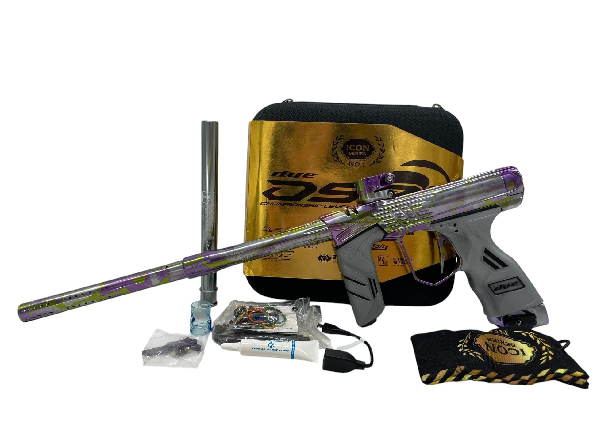 Used Dye DSR+ Icon Custom Ano Paintball Gun Paintball Gun from CPXBrosPaintball Buy/Sell/Trade Paintball Markers, New Paintball Guns, Paintball Hoppers, Paintball Masks, and Hormesis Headbands