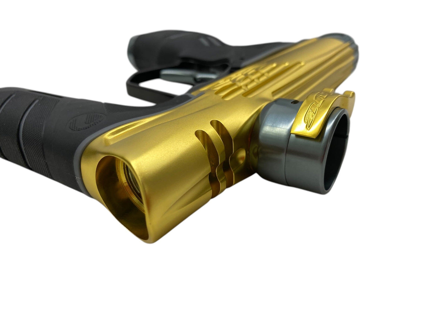 Used Dye Dsr+ Icon Gold/Grey Paintball Gun Paintball Gun from CPXBrosPaintball Buy/Sell/Trade Paintball Markers, New Paintball Guns, Paintball Hoppers, Paintball Masks, and Hormesis Headbands