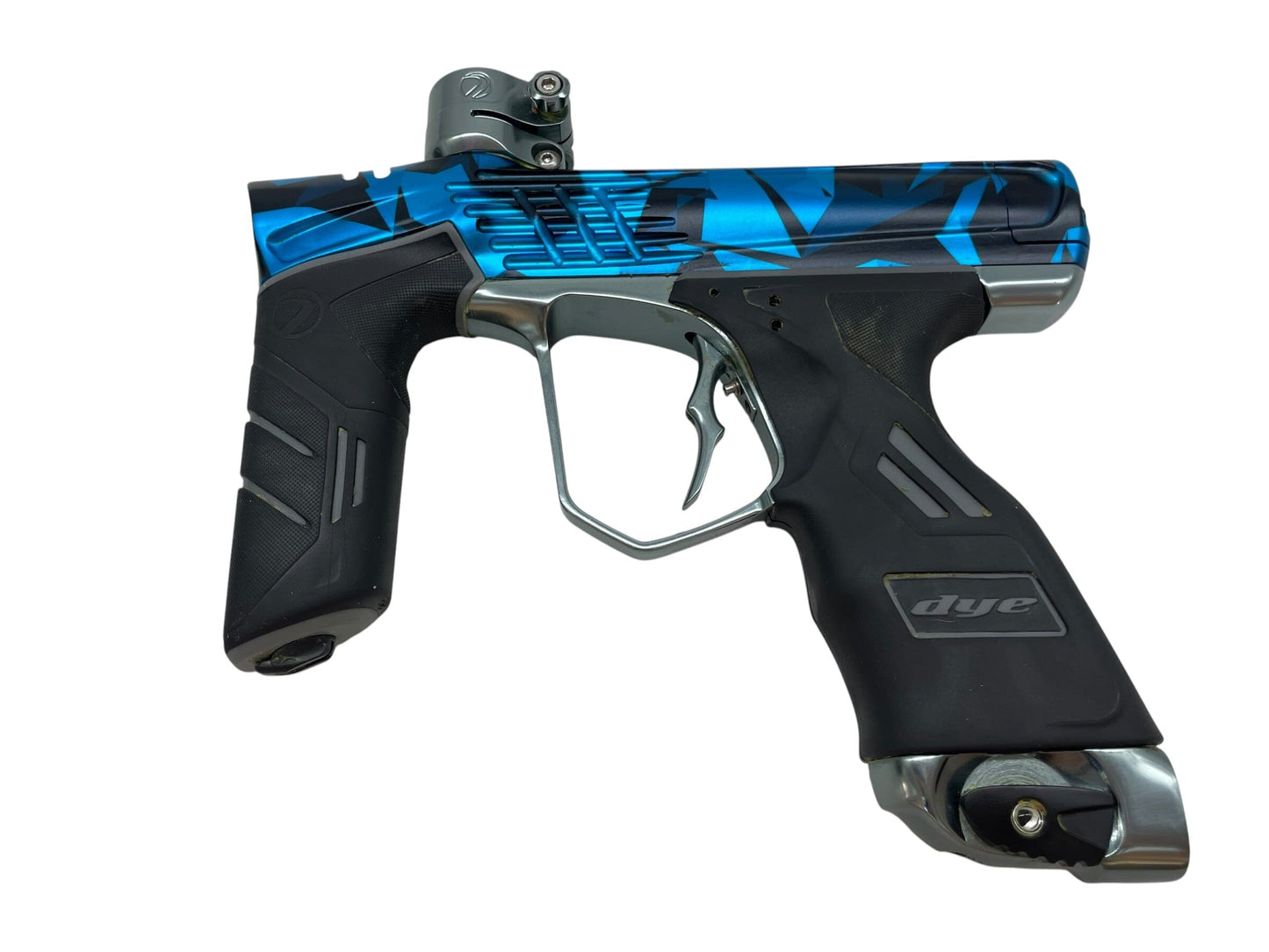 Used Dye DSR+ Icon Series Shattered Cyan PGA Paintball Marker Paintball Gun from CPXBrosPaintball Buy/Sell/Trade Paintball Markers, New Paintball Guns, Paintball Hoppers, Paintball Masks, and Hormesis Headbands