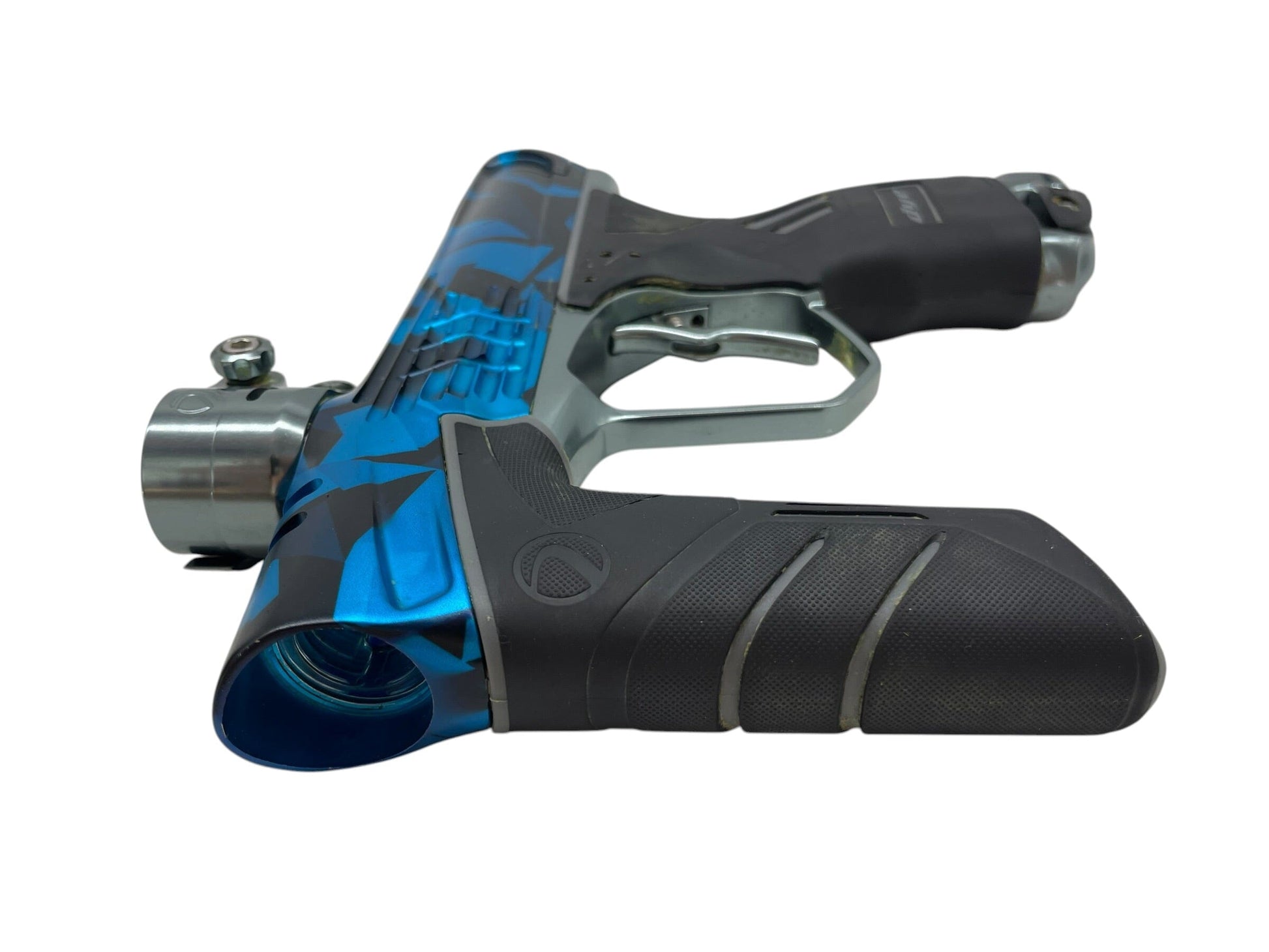Used Dye DSR+ Icon Series Shattered Cyan PGA Paintball Marker Paintball Gun from CPXBrosPaintball Buy/Sell/Trade Paintball Markers, New Paintball Guns, Paintball Hoppers, Paintball Masks, and Hormesis Headbands