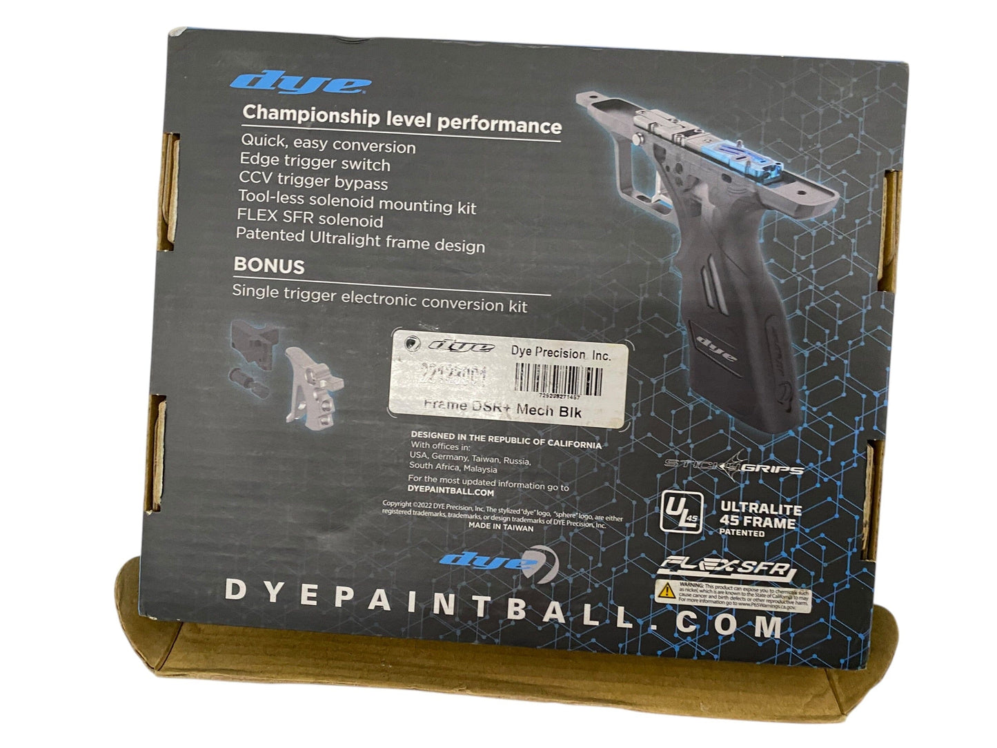 Used Dye Dsr+ Mech Frame Conversion Kit Paintball Gun from CPXBrosPaintball Buy/Sell/Trade Paintball Markers, New Paintball Guns, Paintball Hoppers, Paintball Masks, and Hormesis Headbands