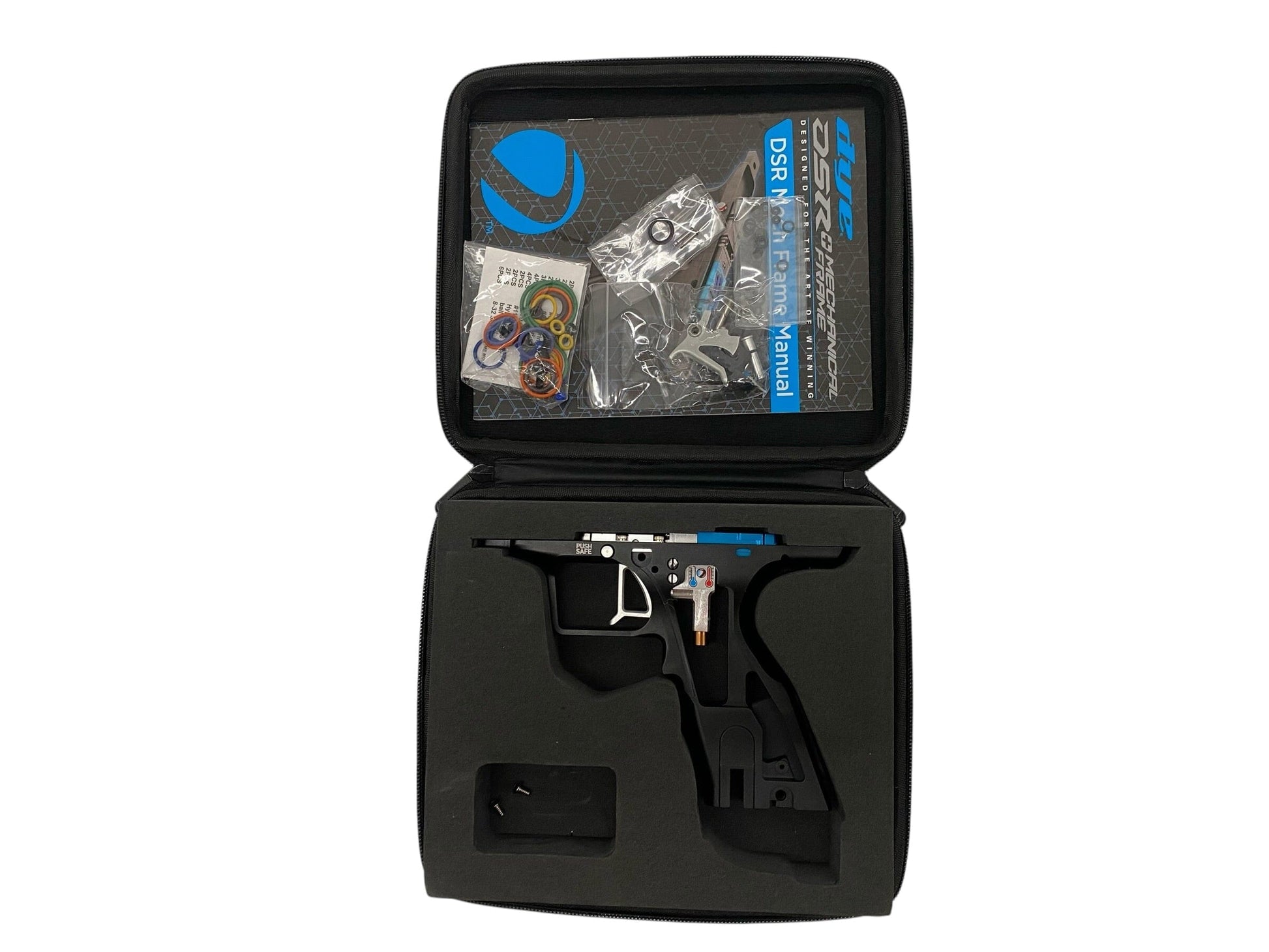 Used Dye Dsr+ Mech Frame Conversion Kit - W/ FreeFlow MechTrix Solenoid Upgrade Kit Paintball Gun from CPXBrosPaintball Buy/Sell/Trade Paintball Markers, New Paintball Guns, Paintball Hoppers, Paintball Masks, and Hormesis Headbands