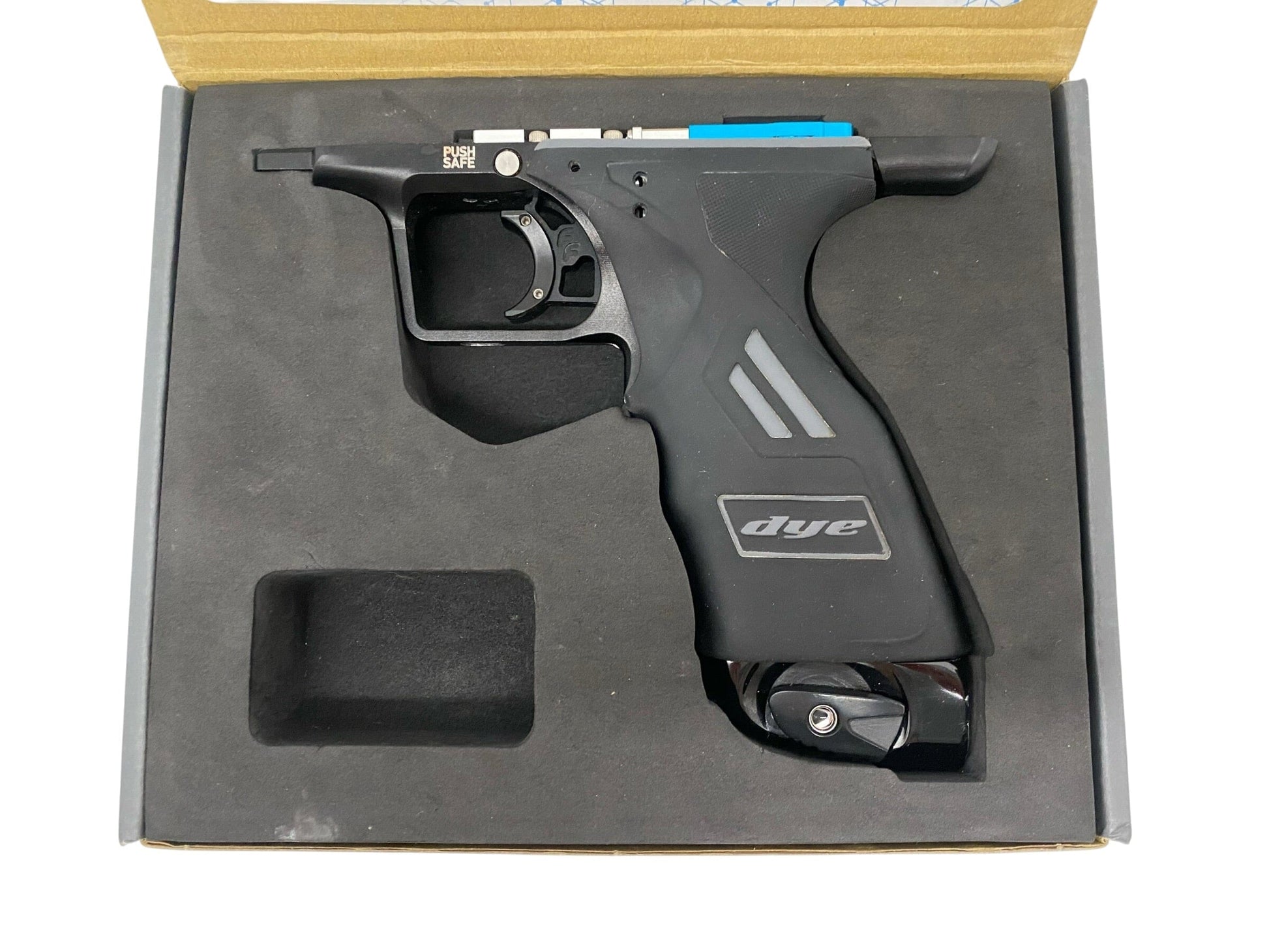 Used Dye Dsr+ Mech Frame Conversion Kit with ASA & Freeflow Trigger Paintball Gun from CPXBrosPaintball Buy/Sell/Trade Paintball Markers, New Paintball Guns, Paintball Hoppers, Paintball Masks, and Hormesis Headbands