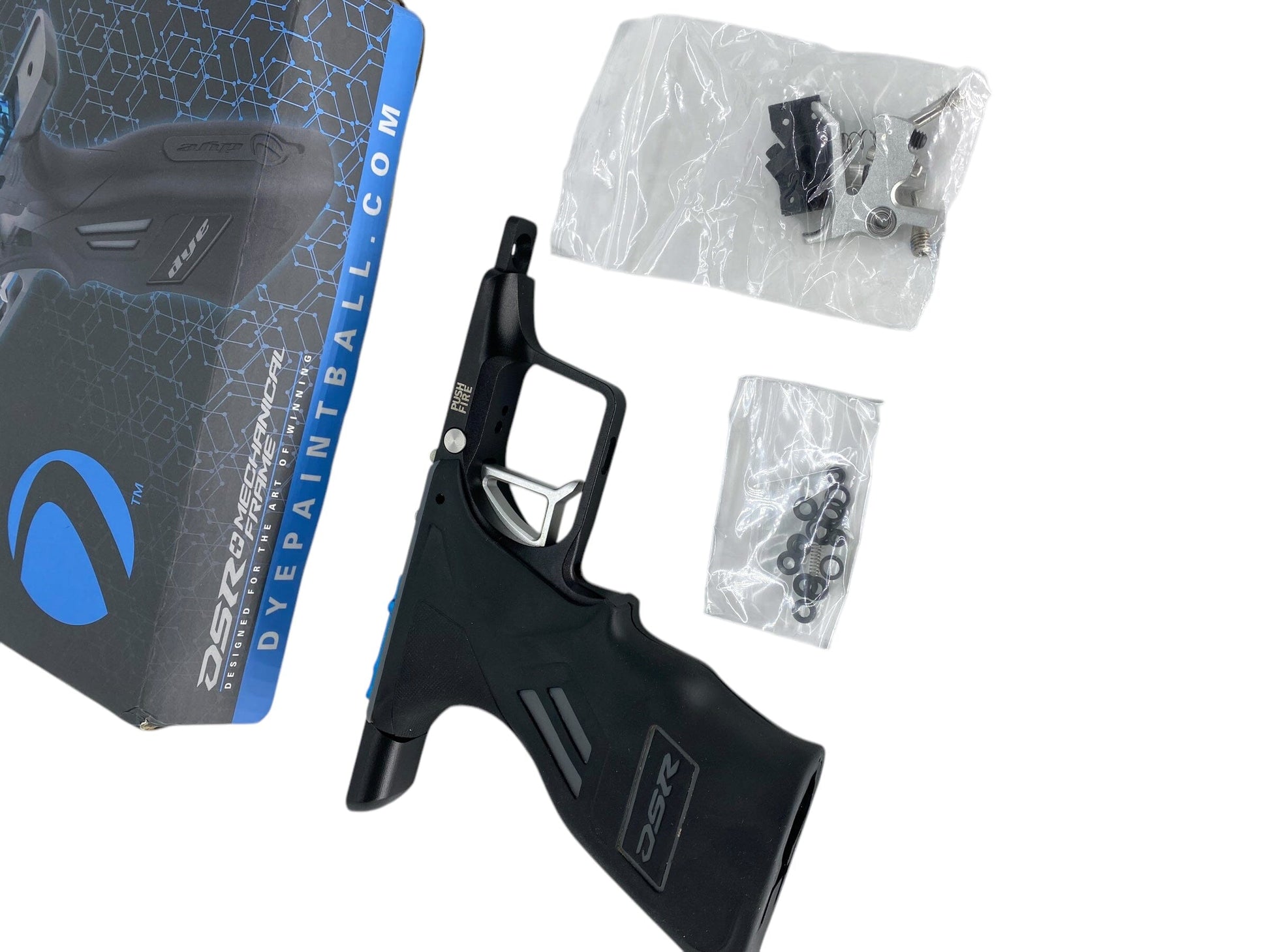 Used Dye Dsr+ Mech Frame Kit Paintball Gun from CPXBrosPaintball Buy/Sell/Trade Paintball Markers, New Paintball Guns, Paintball Hoppers, Paintball Masks, and Hormesis Headbands