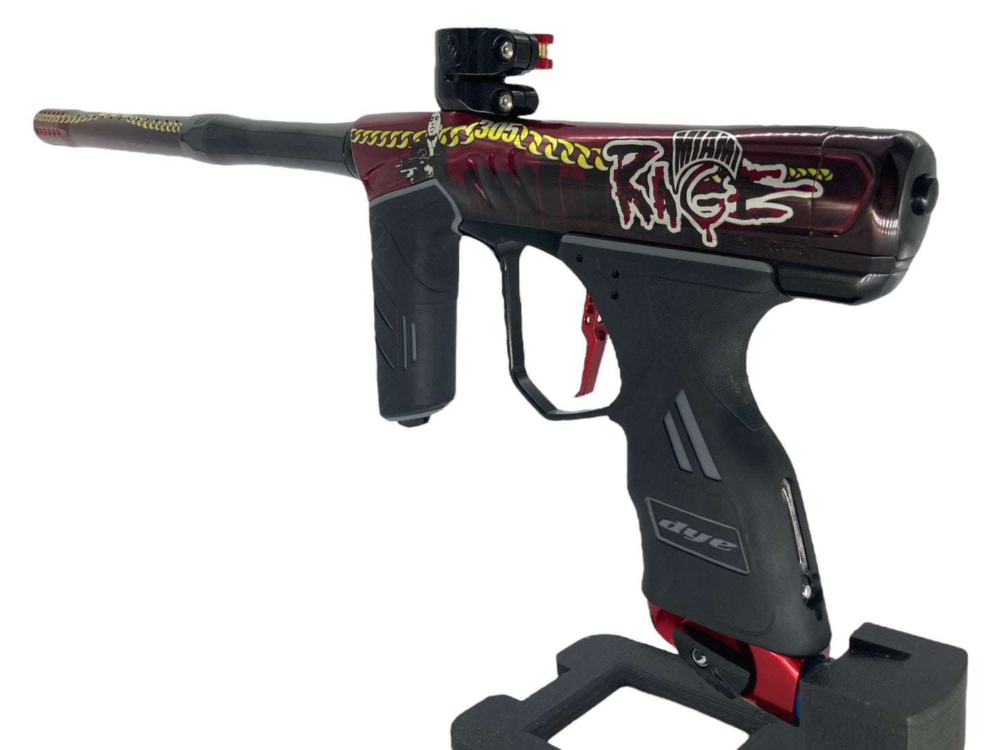 Used Dye DSR+ Miami Rage Paintball Gun Paintball Gun from CPXBrosPaintball Buy/Sell/Trade Paintball Markers, New Paintball Guns, Paintball Hoppers, Paintball Masks, and Hormesis Headbands