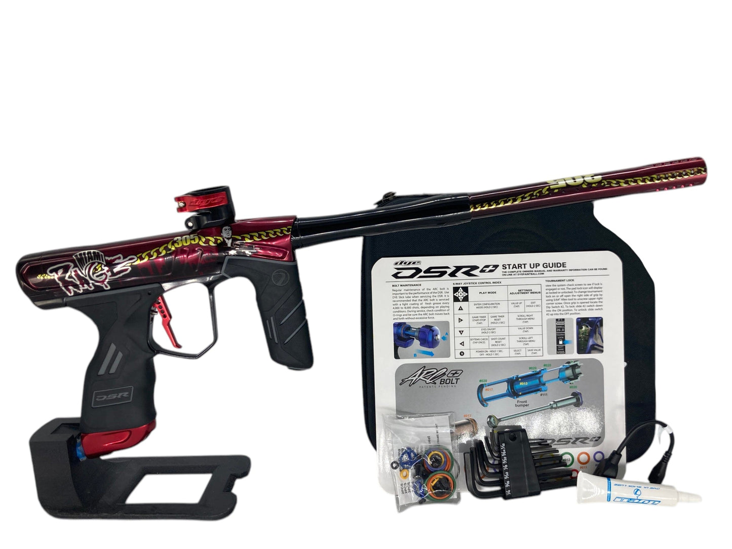 Used Dye DSR+ Miami Rage Paintball Gun Paintball Gun from CPXBrosPaintball Buy/Sell/Trade Paintball Markers, New Paintball Guns, Paintball Hoppers, Paintball Masks, and Hormesis Headbands