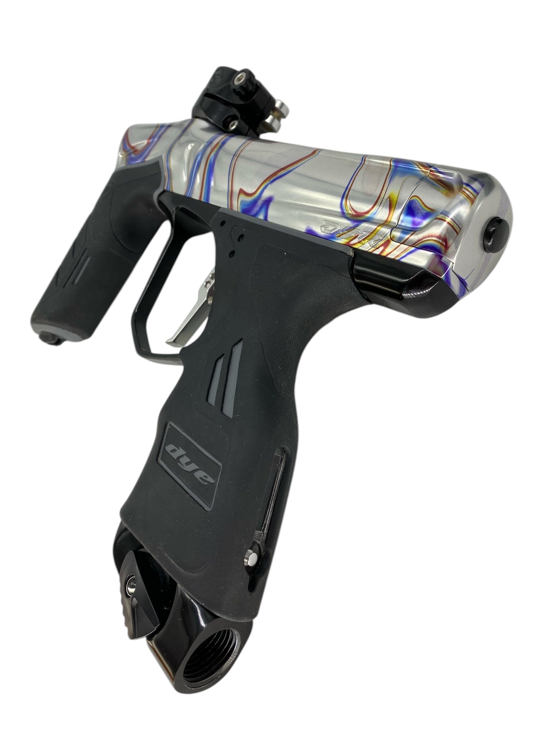 Used Dye Dsr+ Oil Slick Upgraded Paintball Gun Paintball Gun from CPXBrosPaintball Buy/Sell/Trade Paintball Markers, New Paintball Guns, Paintball Hoppers, Paintball Masks, and Hormesis Headbands