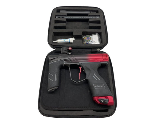 Used Dye DSR+ Onyx Fire Fade Dust Paintball Gun Paintball Gun from CPXBrosPaintball Buy/Sell/Trade Paintball Markers, New Paintball Guns, Paintball Hoppers, Paintball Masks, and Hormesis Headbands