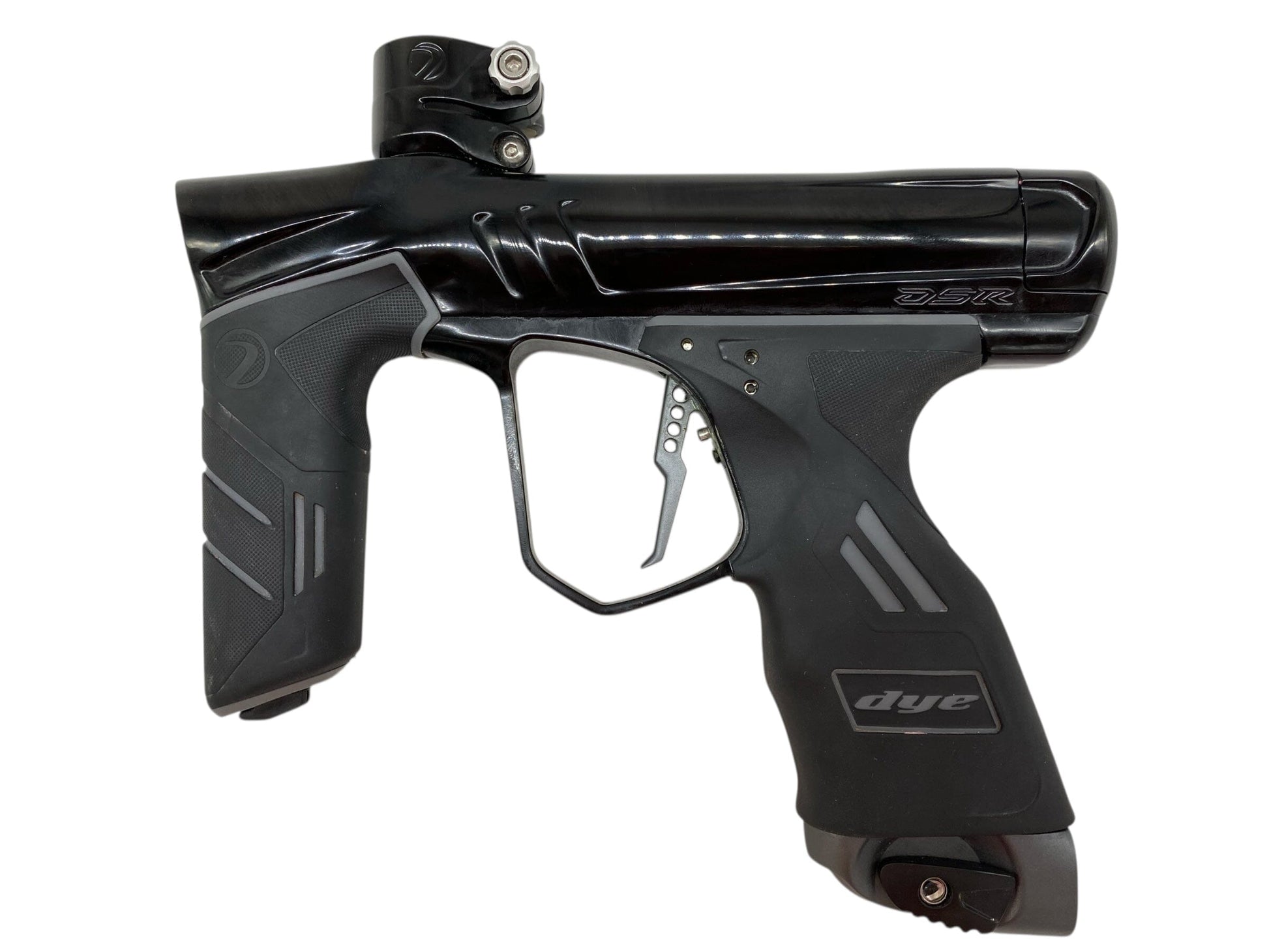 Used Dye Dsr+ Paintball Gun Black/Gray Paintball Gun from CPXBrosPaintball Buy/Sell/Trade Paintball Markers, New Paintball Guns, Paintball Hoppers, Paintball Masks, and Hormesis Headbands