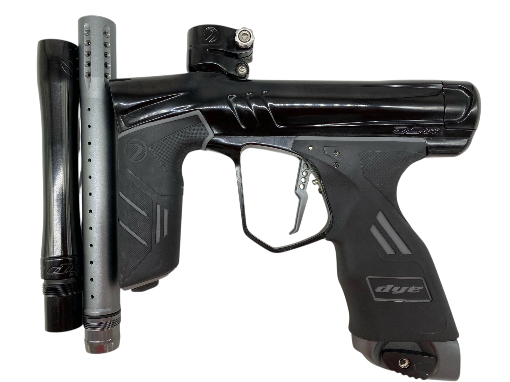 Used Dye Dsr+ Paintball Gun Black/Gray Paintball Gun from CPXBrosPaintball Buy/Sell/Trade Paintball Markers, New Paintball Guns, Paintball Hoppers, Paintball Masks, and Hormesis Headbands