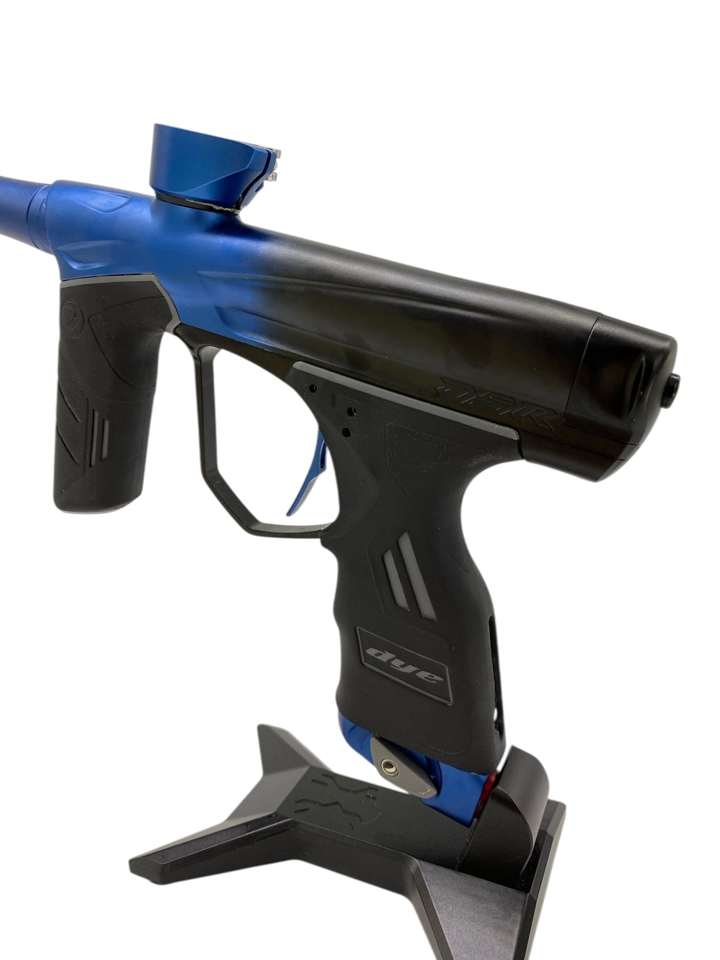 Used Dye Dsr Paintball Gun Blue/Back Fade Paintball Gun from CPXBrosPaintball Buy/Sell/Trade Paintball Markers, New Paintball Guns, Paintball Hoppers, Paintball Masks, and Hormesis Headbands