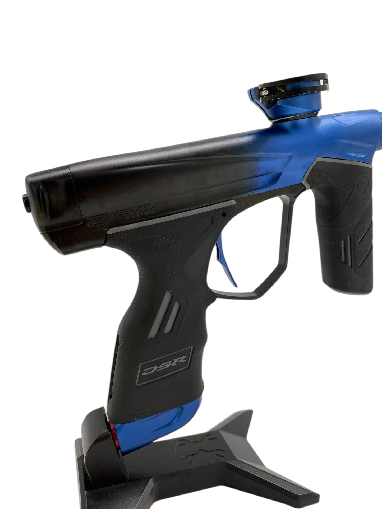 Used Dye Dsr Paintball Gun Blue/Back Fade Paintball Gun from CPXBrosPaintball Buy/Sell/Trade Paintball Markers, New Paintball Guns, Paintball Hoppers, Paintball Masks, and Hormesis Headbands