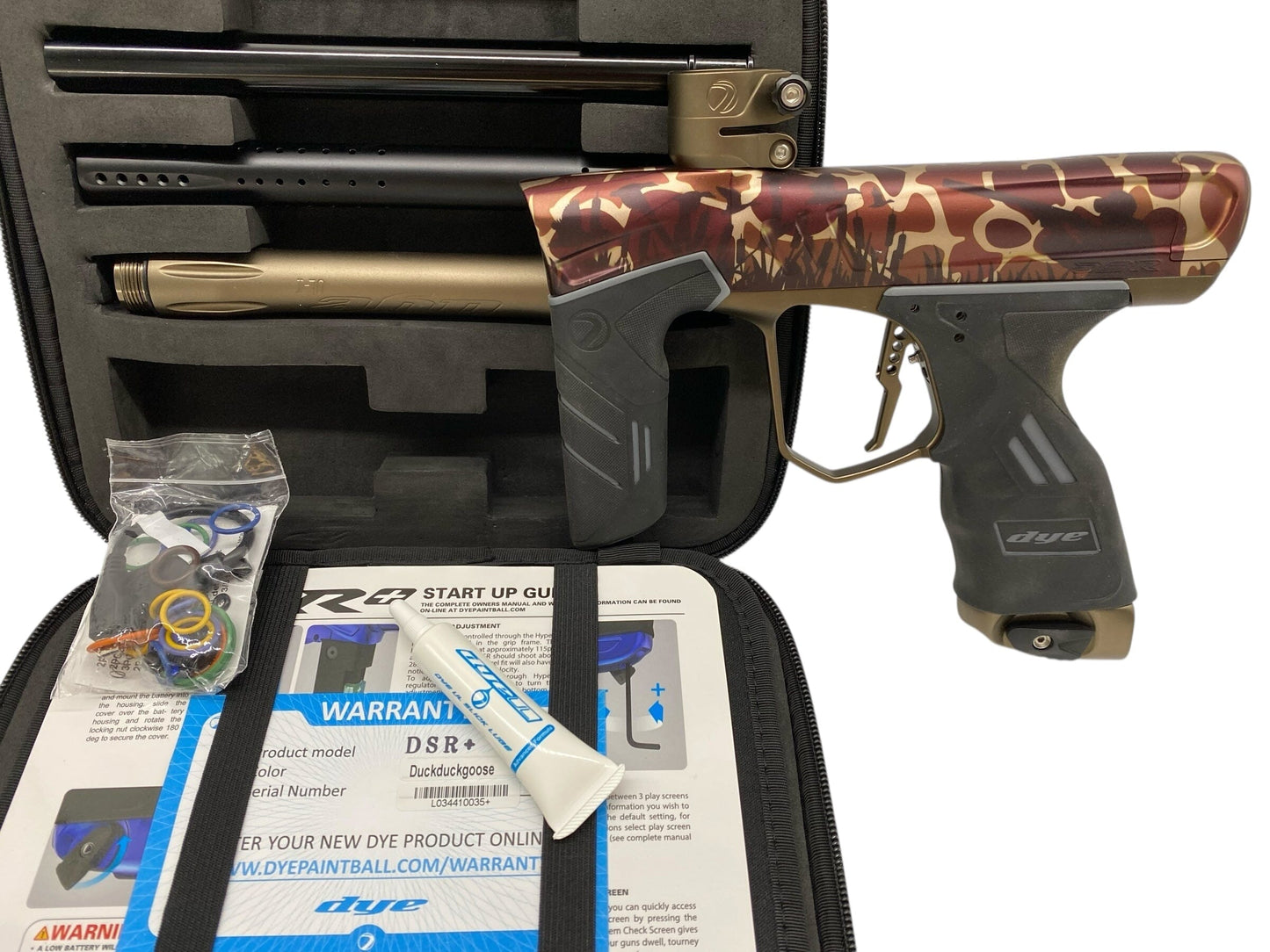 Used Dye Dsr+ Paintball Gun - Duck Duck Goose Paintball Gun from CPXBrosPaintball Buy/Sell/Trade Paintball Markers, New Paintball Guns, Paintball Hoppers, Paintball Masks, and Hormesis Headbands