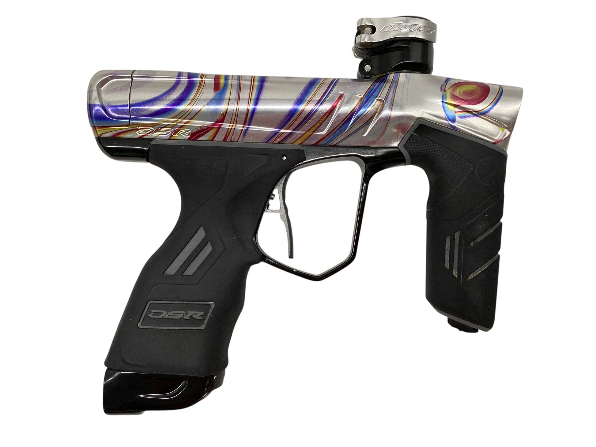 Used Dye Dsr+ Paintball Gun : Oil Slick Paintball Gun from CPXBrosPaintball Buy/Sell/Trade Paintball Markers, New Paintball Guns, Paintball Hoppers, Paintball Masks, and Hormesis Headbands