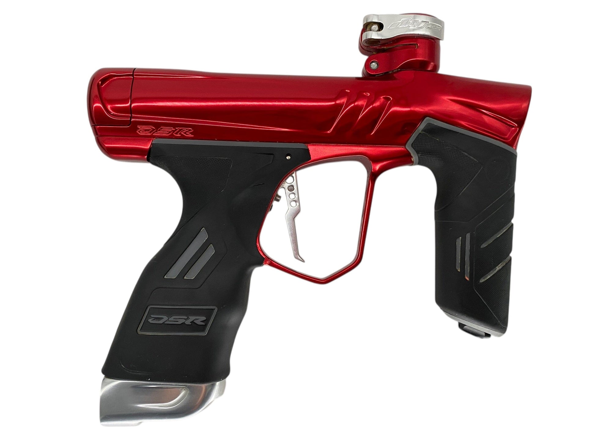 Used Dye Dsr+ Paintball Gun Red Paintball Gun from CPXBrosPaintball Buy/Sell/Trade Paintball Markers, New Paintball Guns, Paintball Hoppers, Paintball Masks, and Hormesis Headbands