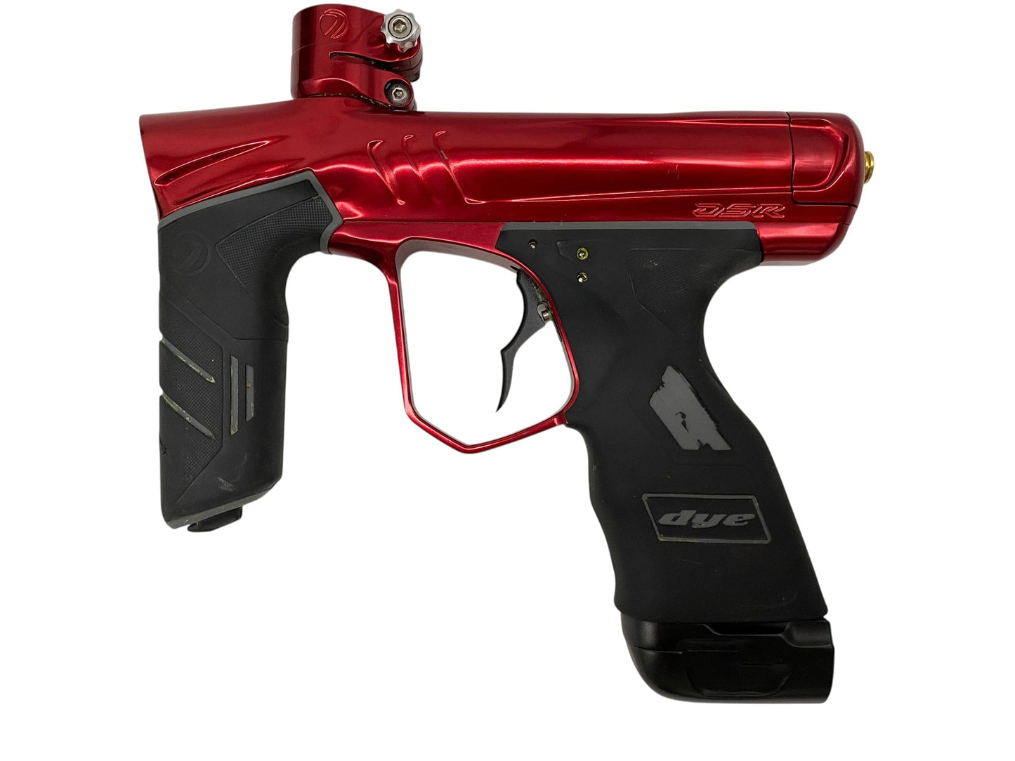 Used Dye Dsr+ Paintball Gun Red Paintball Gun from CPXBrosPaintball Buy/Sell/Trade Paintball Markers, New Paintball Guns, Paintball Hoppers, Paintball Masks, and Hormesis Headbands