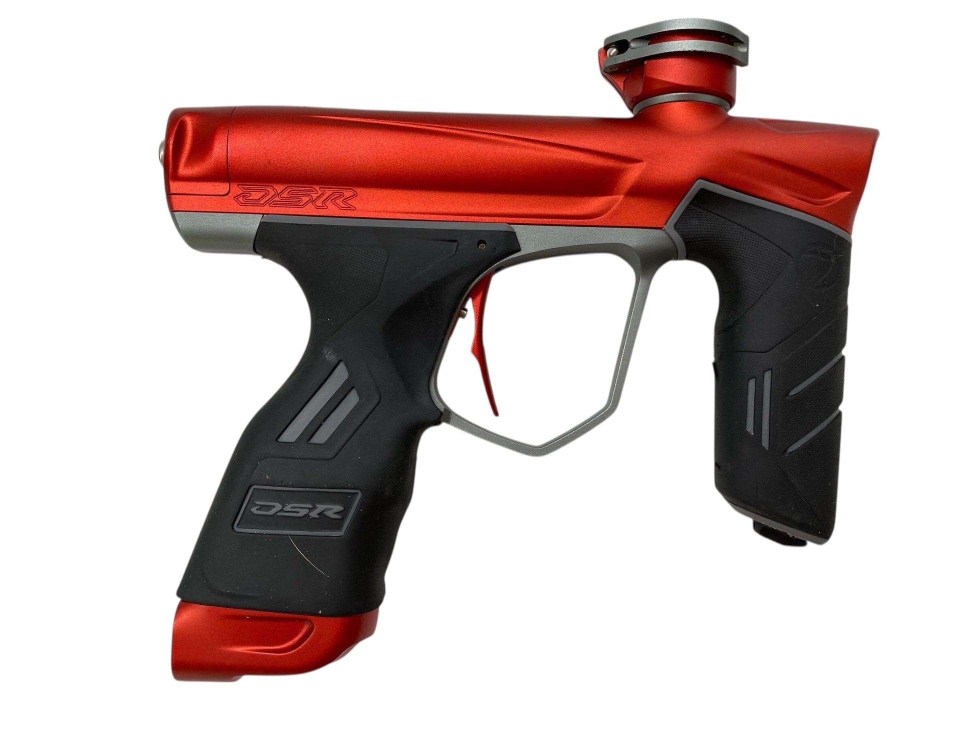 Used Dye Dsr Paintball Gun Red/Grey Paintball Gun from CPXBrosPaintball Buy/Sell/Trade Paintball Markers, New Paintball Guns, Paintball Hoppers, Paintball Masks, and Hormesis Headbands