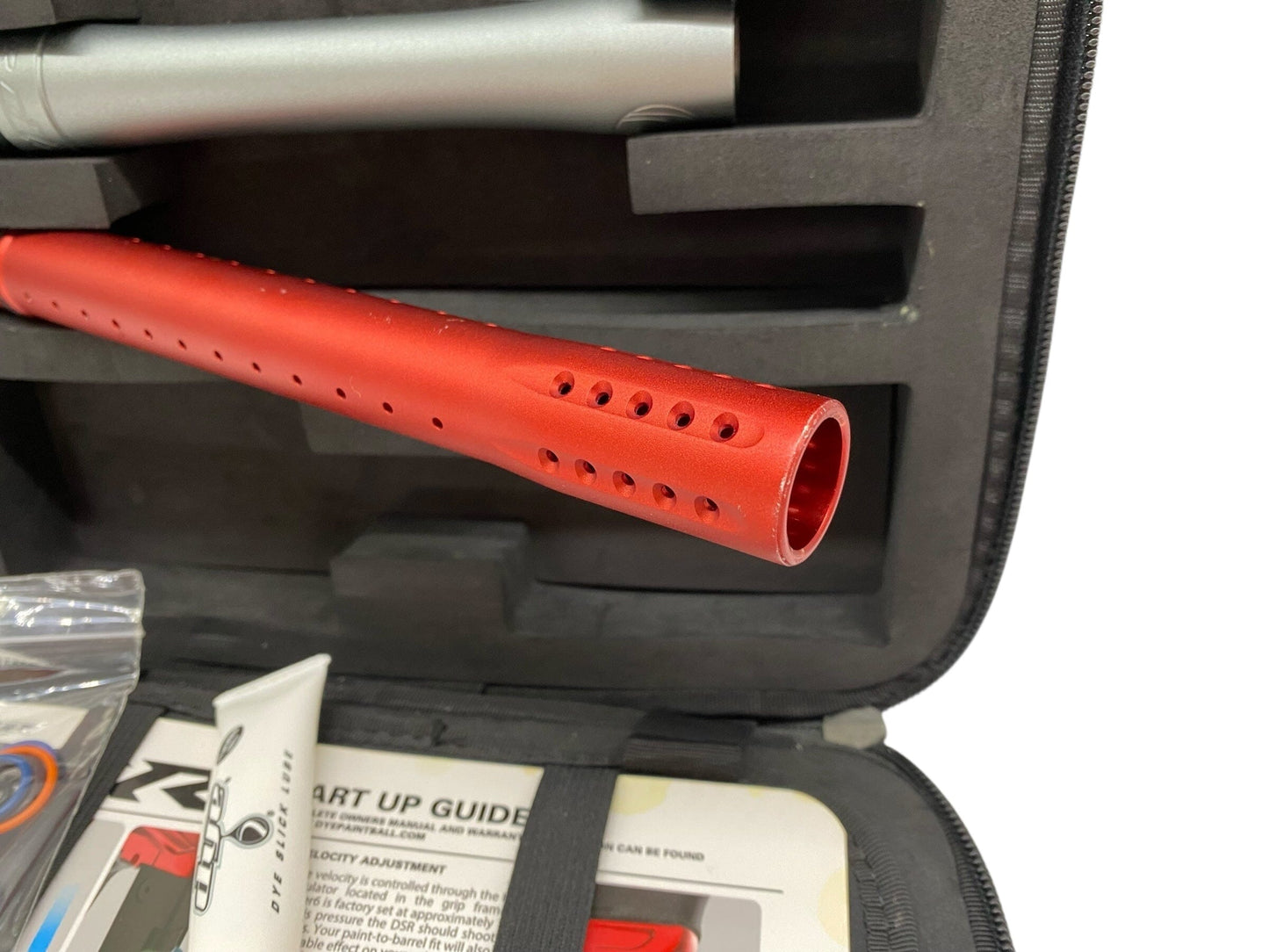 Used Dye Dsr Paintball Gun Red/Grey Paintball Gun from CPXBrosPaintball Buy/Sell/Trade Paintball Markers, New Paintball Guns, Paintball Hoppers, Paintball Masks, and Hormesis Headbands