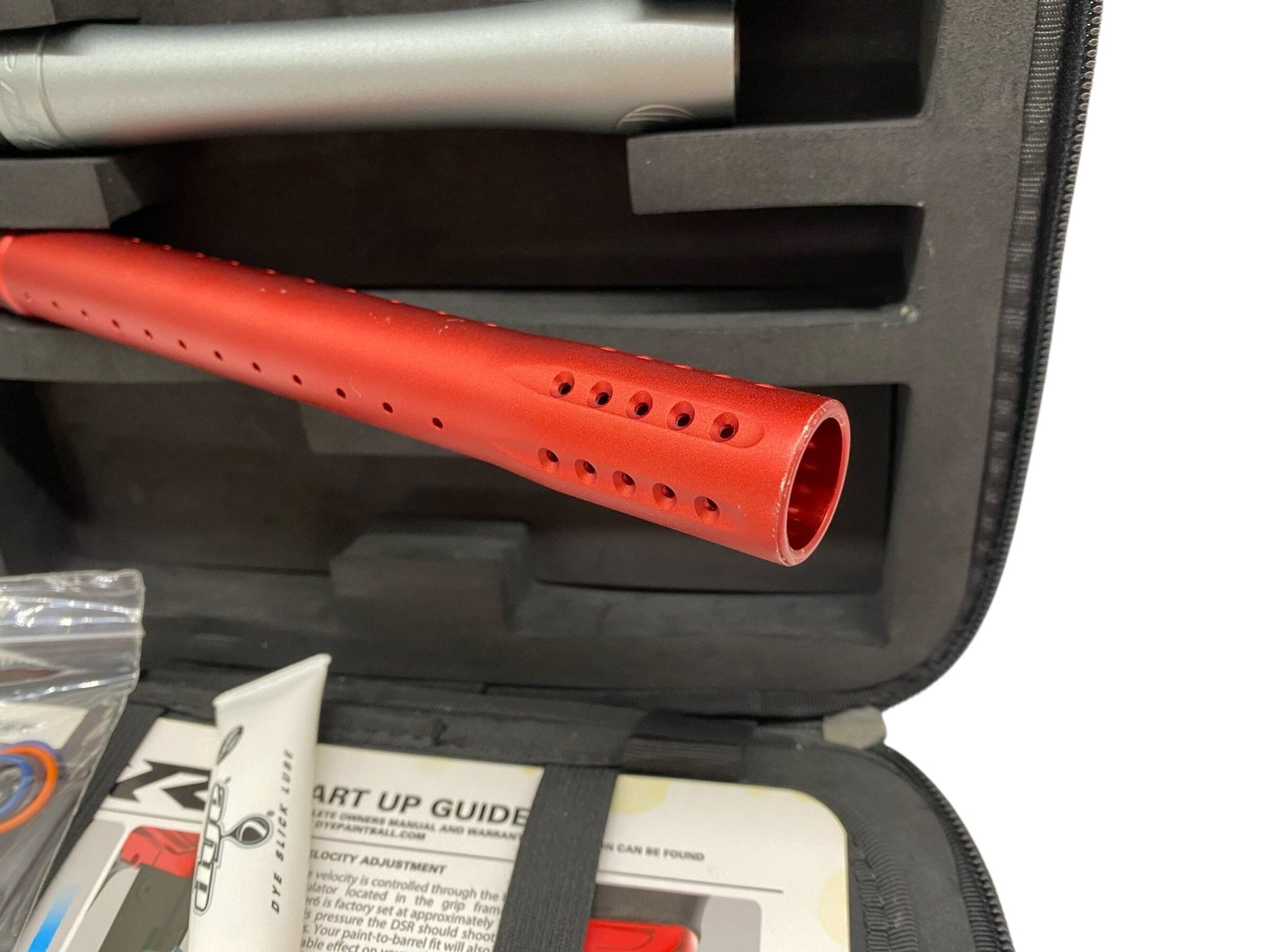 Used Dye Dsr Paintball Gun Red/Grey Paintball Gun from CPXBrosPaintball Buy/Sell/Trade Paintball Markers, New Paintball Guns, Paintball Hoppers, Paintball Masks, and Hormesis Headbands