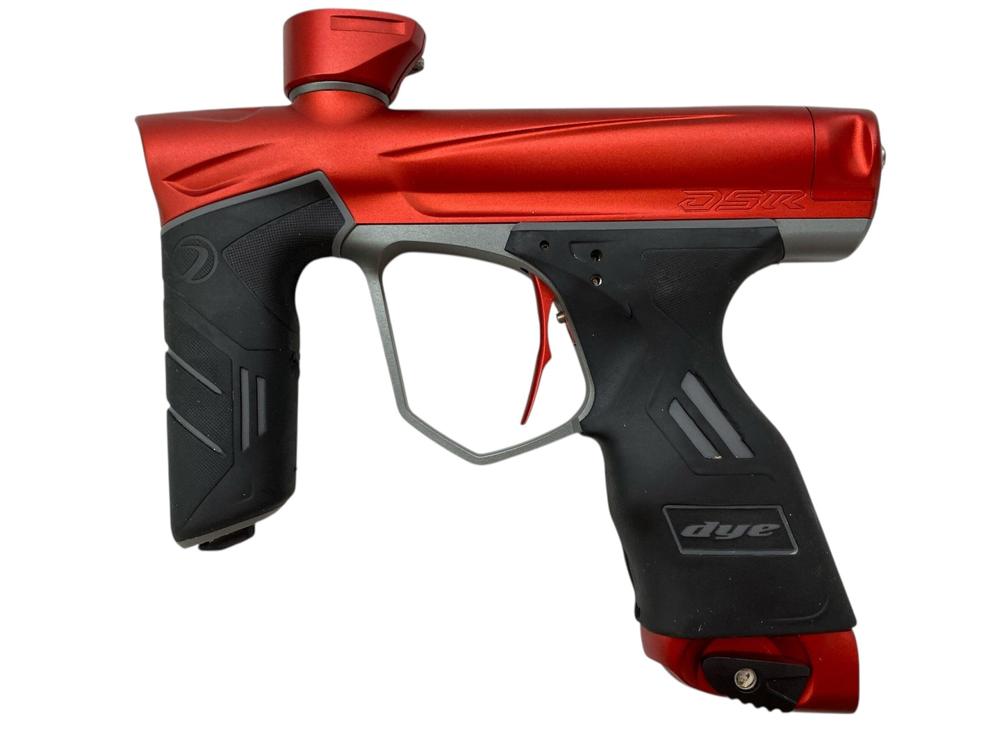 Used Dye Dsr Paintball Gun Red/Grey Paintball Gun from CPXBrosPaintball Buy/Sell/Trade Paintball Markers, New Paintball Guns, Paintball Hoppers, Paintball Masks, and Hormesis Headbands