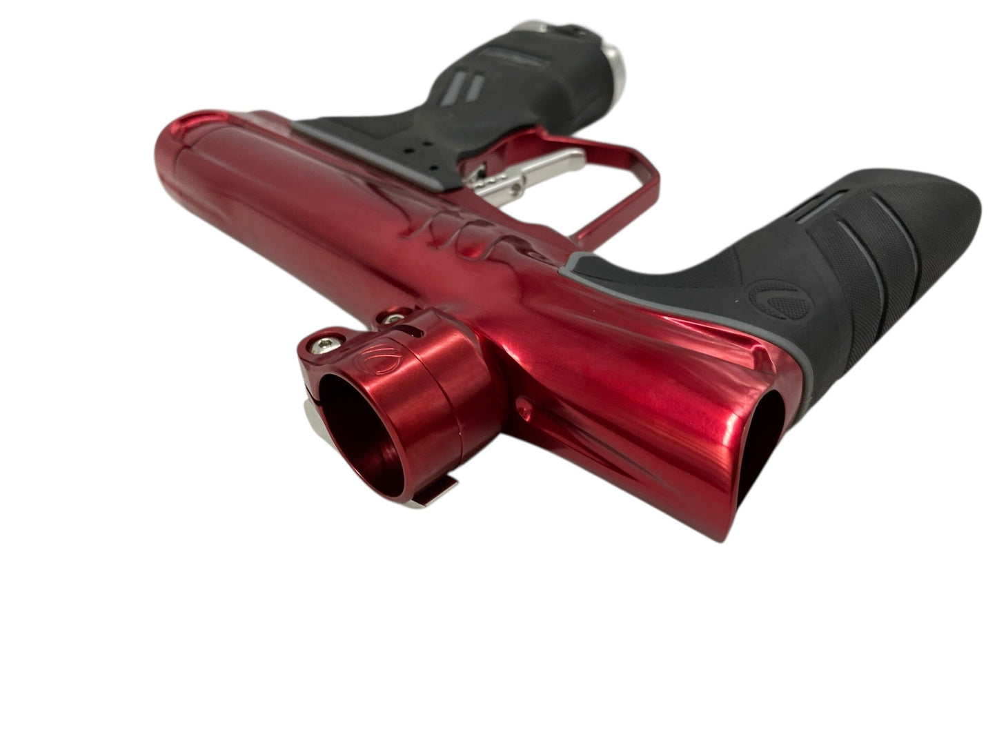 Used Dye Dsr+ Paintball Gun Red/Silver Paintball Gun from CPXBrosPaintball Buy/Sell/Trade Paintball Markers, New Paintball Guns, Paintball Hoppers, Paintball Masks, and Hormesis Headbands
