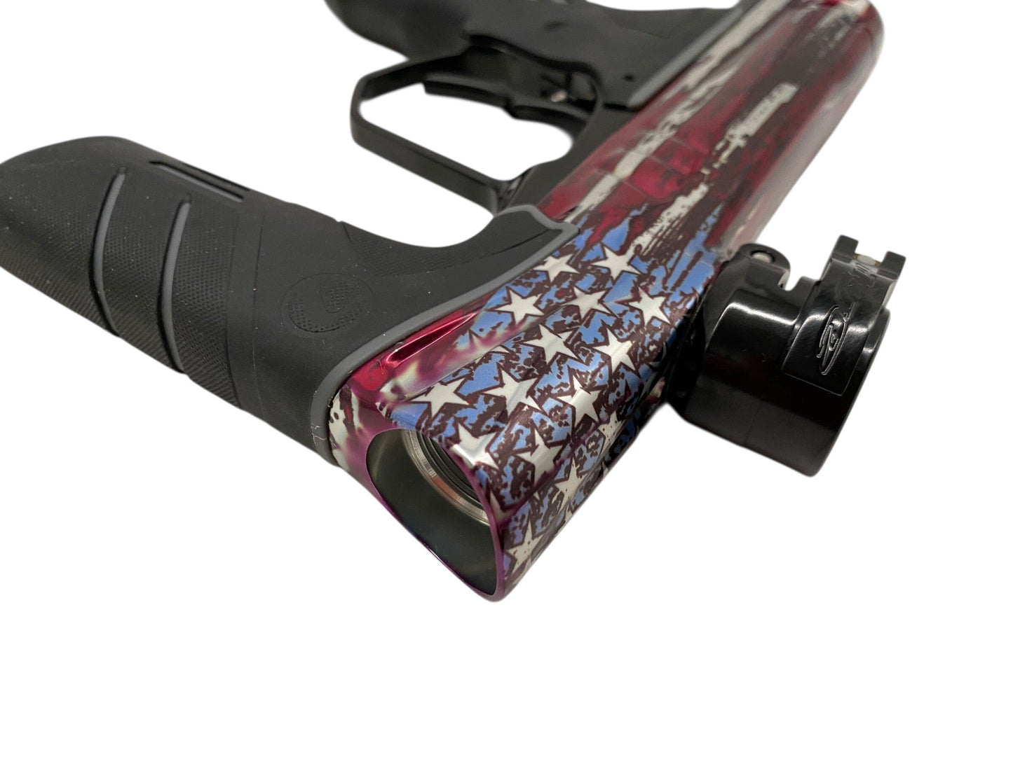 Used Dye Dsr+ Paintball Gun Stars and Stripes IM Pro Kit Paintball Gun from CPXBrosPaintball Buy/Sell/Trade Paintball Markers, New Paintball Guns, Paintball Hoppers, Paintball Masks, and Hormesis Headbands