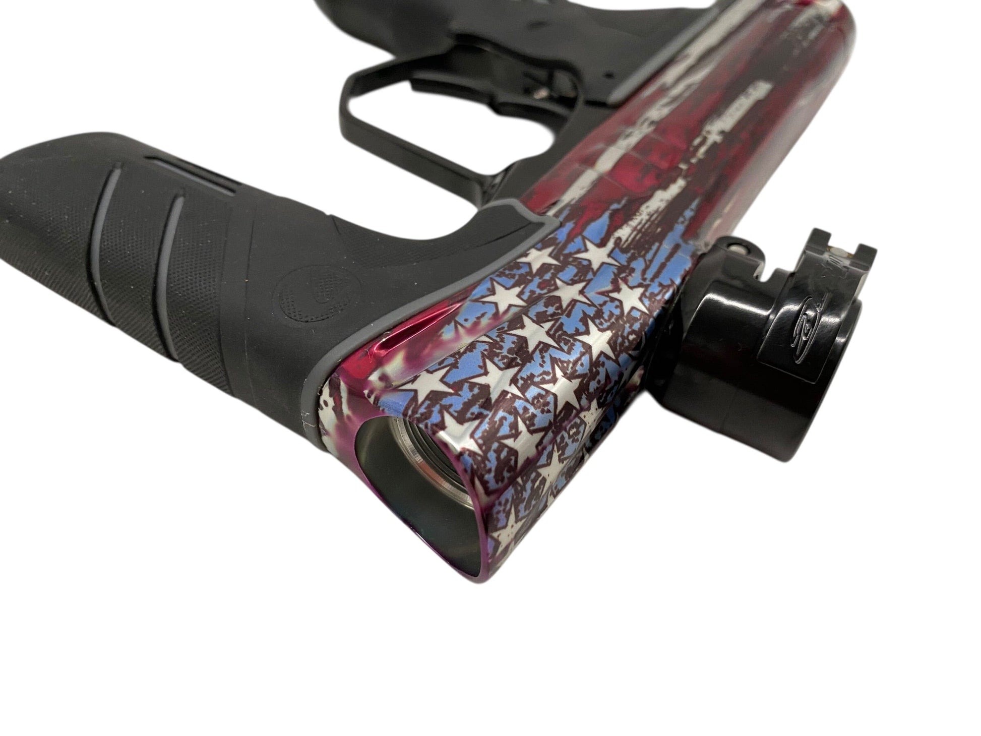 Used Dye Dsr+ Paintball Gun Stars and Stripes IM Pro Kit Paintball Gun from CPXBrosPaintball Buy/Sell/Trade Paintball Markers, New Paintball Guns, Paintball Hoppers, Paintball Masks, and Hormesis Headbands