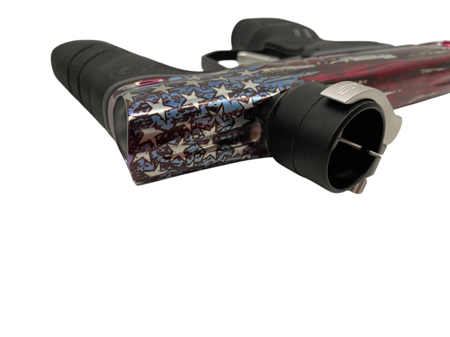 Used Dye Dsr+ Paintball Gun Stars and Stripes Paintball Gun from CPXBrosPaintball Buy/Sell/Trade Paintball Markers, New Paintball Guns, Paintball Hoppers, Paintball Masks, and Hormesis Headbands