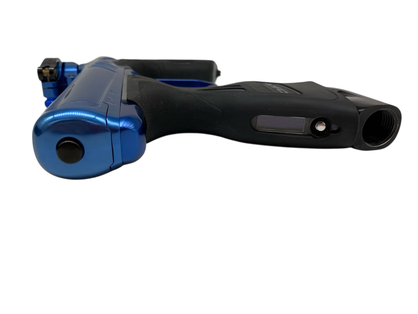 Used Dye Dsr+ Paintball Upgraded Gun Blue/Black Paintball Gun from CPXBrosPaintball Buy/Sell/Trade Paintball Markers, New Paintball Guns, Paintball Hoppers, Paintball Masks, and Hormesis Headbands