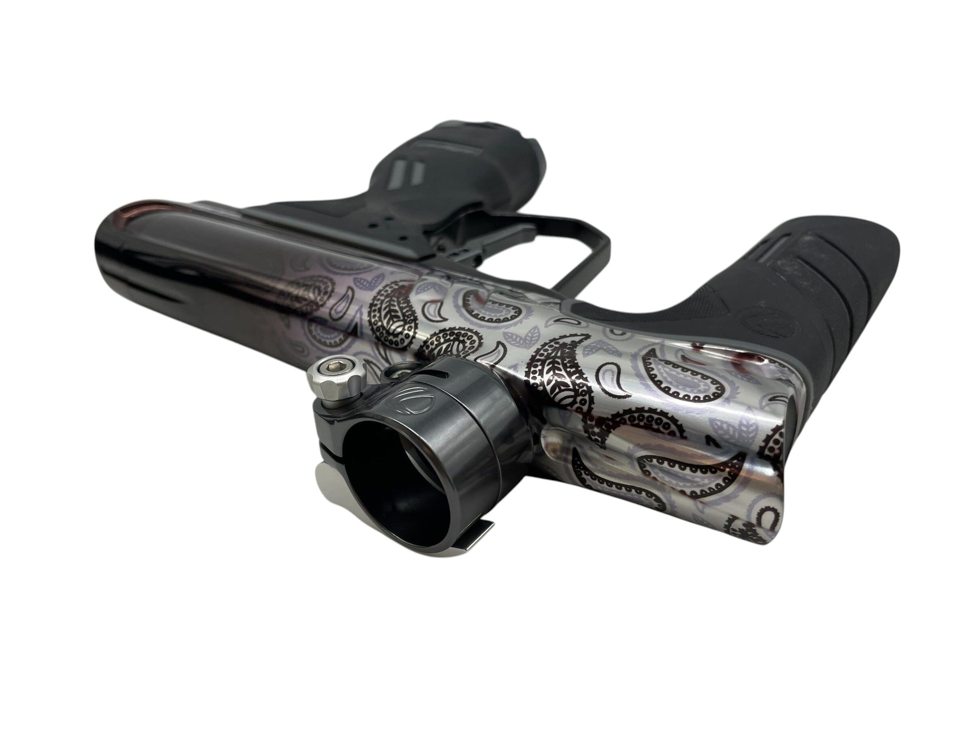 Used Dye DSR+ PGA Bandana White Fade Paintball Gun W/ Im Pro Kit Paintball Gun from CPXBrosPaintball Buy/Sell/Trade Paintball Markers, New Paintball Guns, Paintball Hoppers, Paintball Masks, and Hormesis Headbands