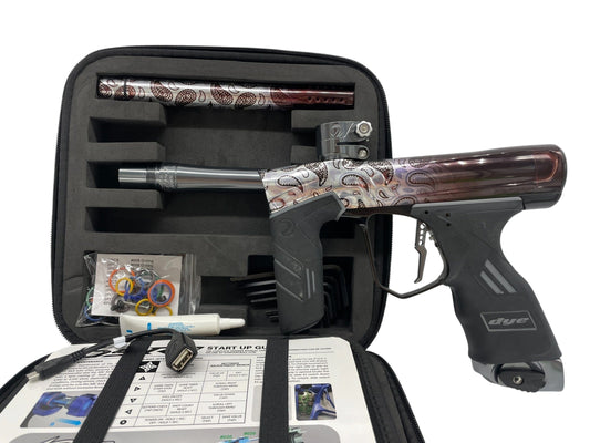 Used Dye DSR+ PGA Bandana White Fade Paintball Gun W/ Im Pro Kit Paintball Gun from CPXBrosPaintball Buy/Sell/Trade Paintball Markers, New Paintball Guns, Paintball Hoppers, Paintball Masks, and Hormesis Headbands