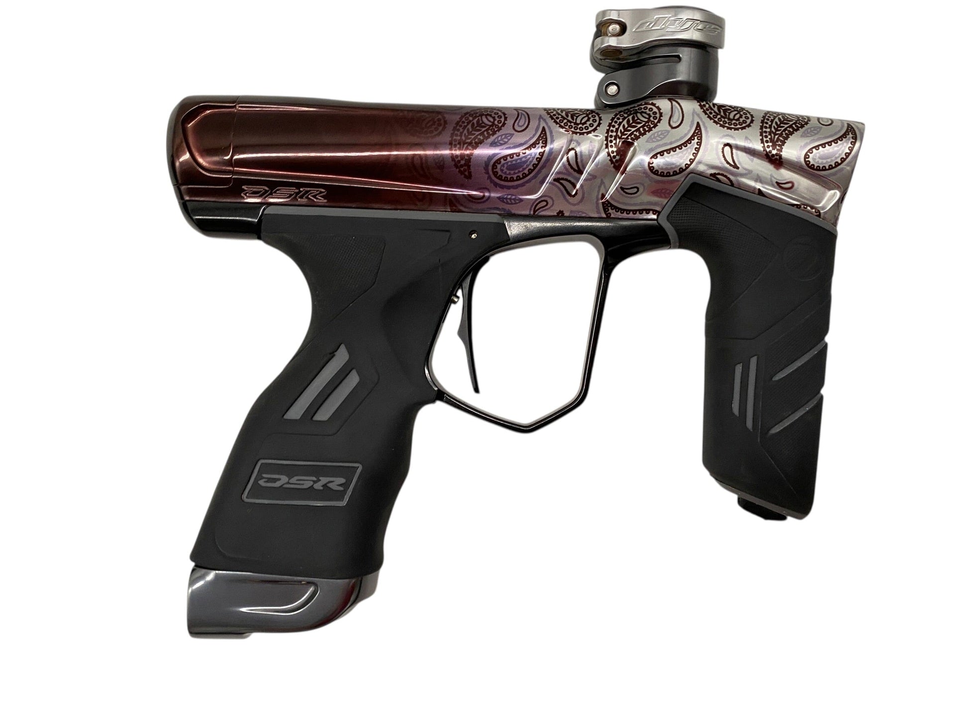 Used Dye Dsr+ PGA Bandana White Paintball Gun W/ IM PRO KIT Paintball Gun from CPXBrosPaintball Buy/Sell/Trade Paintball Markers, New Paintball Guns, Paintball Hoppers, Paintball Masks, and Hormesis Headbands