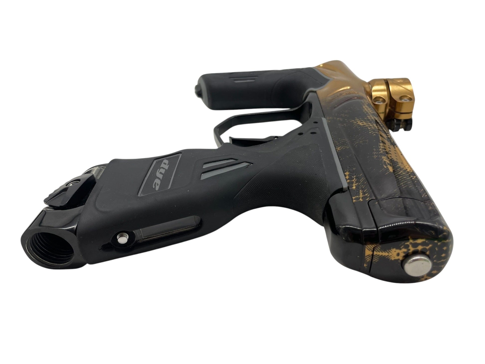 Used Dye Dsr+ PGA Copper Blackout Paintball Gun Paintball Gun from CPXBrosPaintball Buy/Sell/Trade Paintball Markers, New Paintball Guns, Paintball Hoppers, Paintball Masks, and Hormesis Headbands