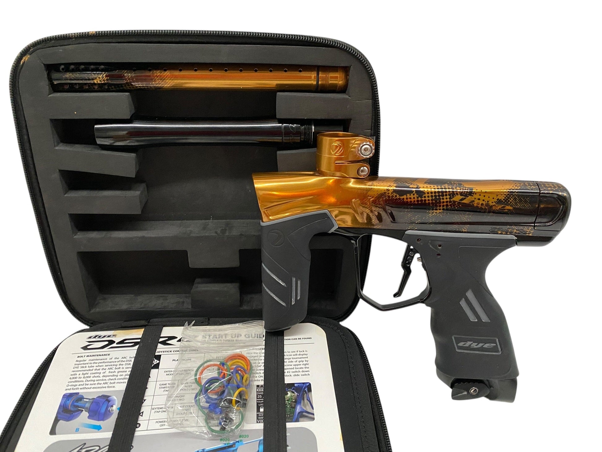 Used Dye Dsr+ PGA Copper Blackout Paintball Gun Paintball Gun from CPXBrosPaintball Buy/Sell/Trade Paintball Markers, New Paintball Guns, Paintball Hoppers, Paintball Masks, and Hormesis Headbands