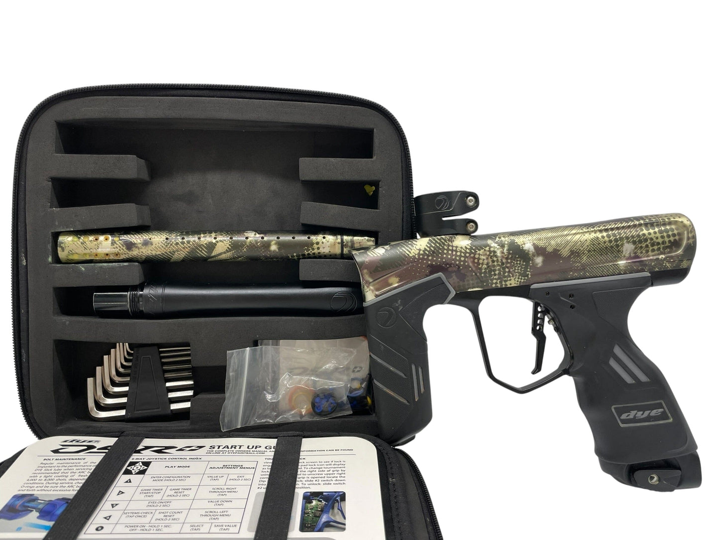 Used DYE DSR+ PGA Dyecam Paintball Gun Paintball Gun from CPXBrosPaintball Buy/Sell/Trade Paintball Markers, New Paintball Guns, Paintball Hoppers, Paintball Masks, and Hormesis Headbands