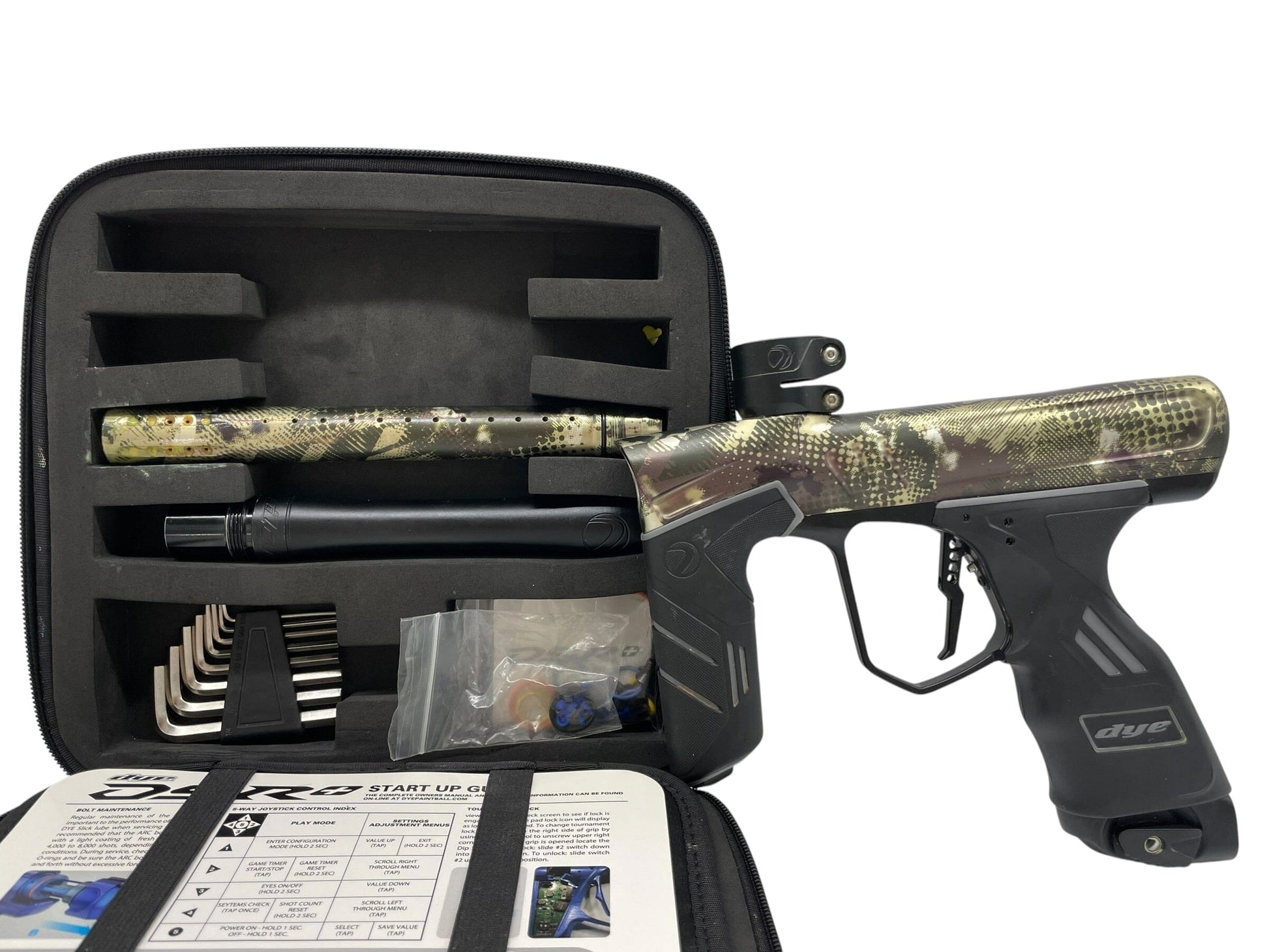 Used DYE DSR+ PGA Dyecam Paintball Gun Paintball Gun from CPXBrosPaintball Buy/Sell/Trade Paintball Markers, New Paintball Guns, Paintball Hoppers, Paintball Masks, and Hormesis Headbands