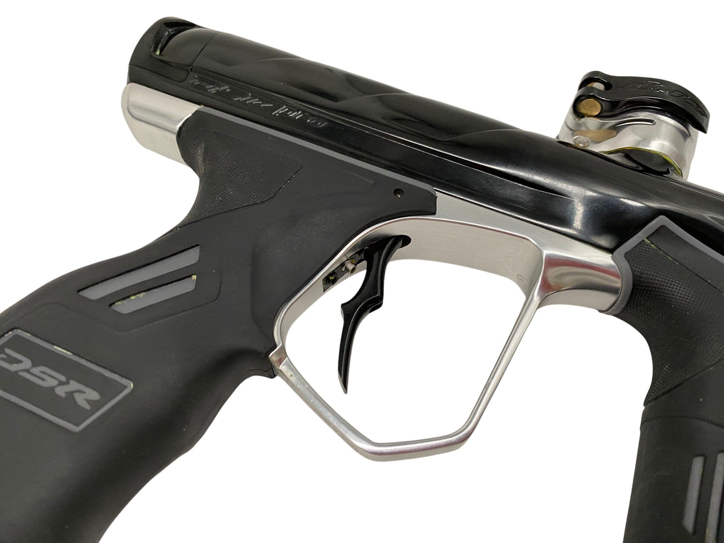 Used Dye DSR Pro Black/SIlver Paintball Gun Paintball Gun from CPXBrosPaintball Buy/Sell/Trade Paintball Markers, New Paintball Guns, Paintball Hoppers, Paintball Masks, and Hormesis Headbands