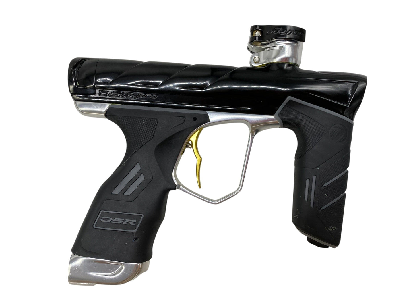 Used Dye DSR Pro Black/SIlver Paintball Gun Paintball Gun from CPXBrosPaintball Buy/Sell/Trade Paintball Markers, New Paintball Guns, Paintball Hoppers, Paintball Masks, and Hormesis Headbands