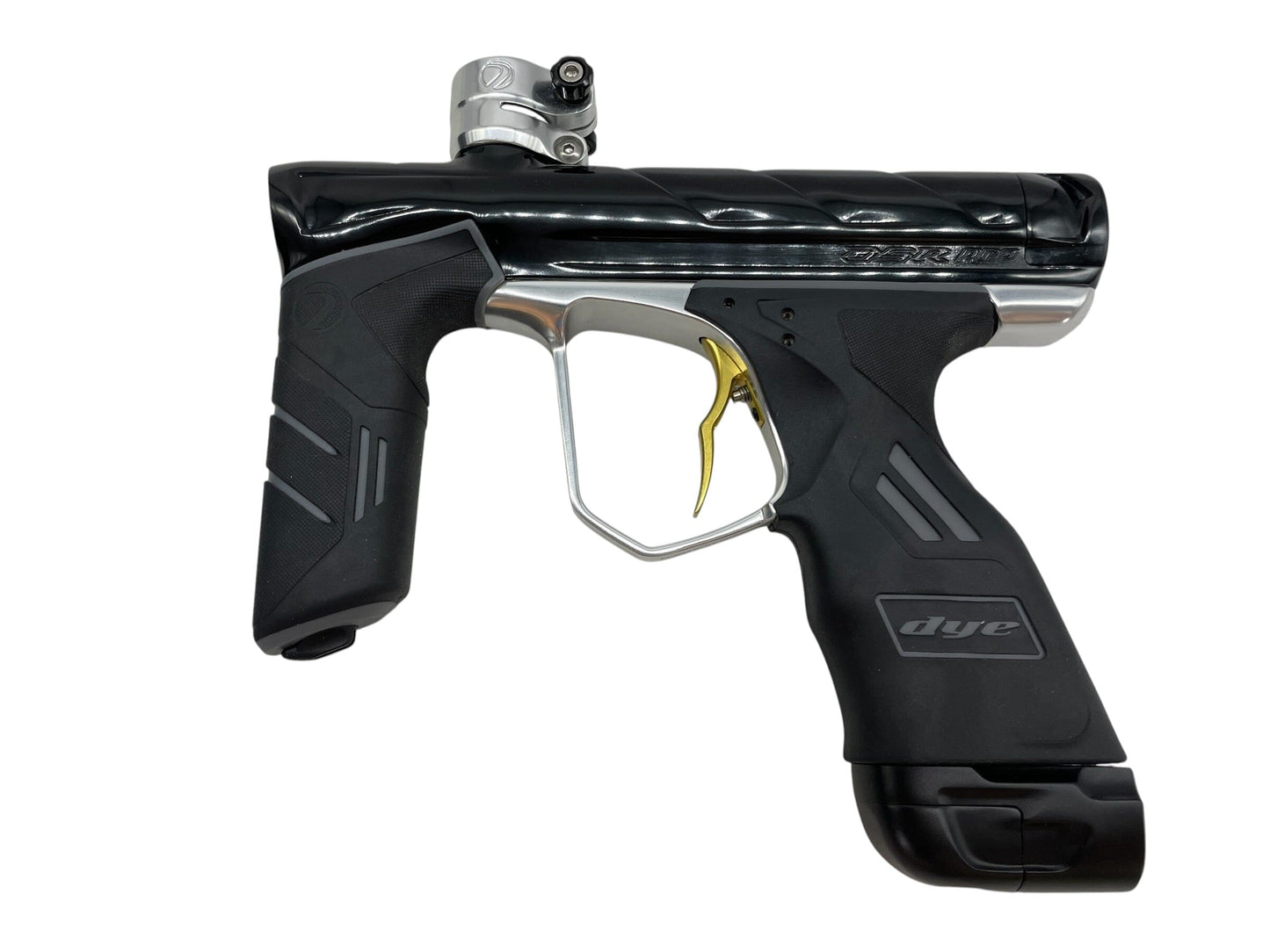 Used Dye DSR Pro Black/SIlver Paintball Gun Paintball Gun from CPXBrosPaintball Buy/Sell/Trade Paintball Markers, New Paintball Guns, Paintball Hoppers, Paintball Masks, and Hormesis Headbands
