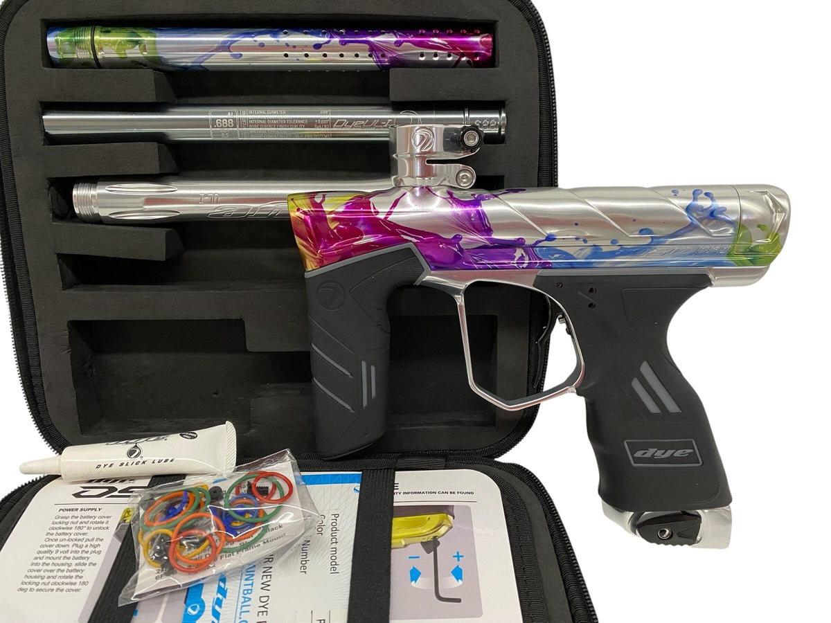 Used Dye DSR PRO Color Splash Polished PGA Paintball Gun Paintball Gun from CPXBrosPaintball Buy/Sell/Trade Paintball Markers, New Paintball Guns, Paintball Hoppers, Paintball Masks, and Hormesis Headbands