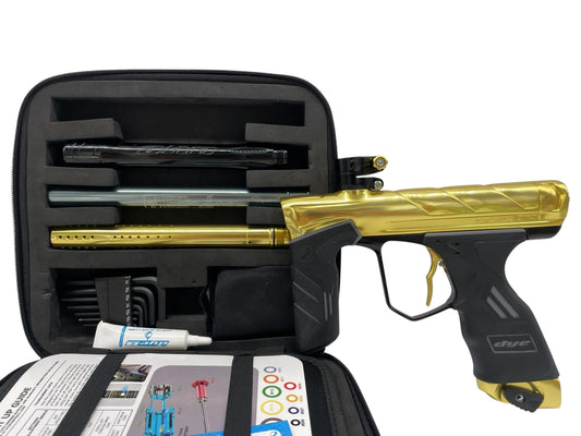 Used Dye DSR Pro Gold/Black Paintball Gun Paintball Gun from CPXBrosPaintball Buy/Sell/Trade Paintball Markers, New Paintball Guns, Paintball Hoppers, Paintball Masks, and Hormesis Headbands