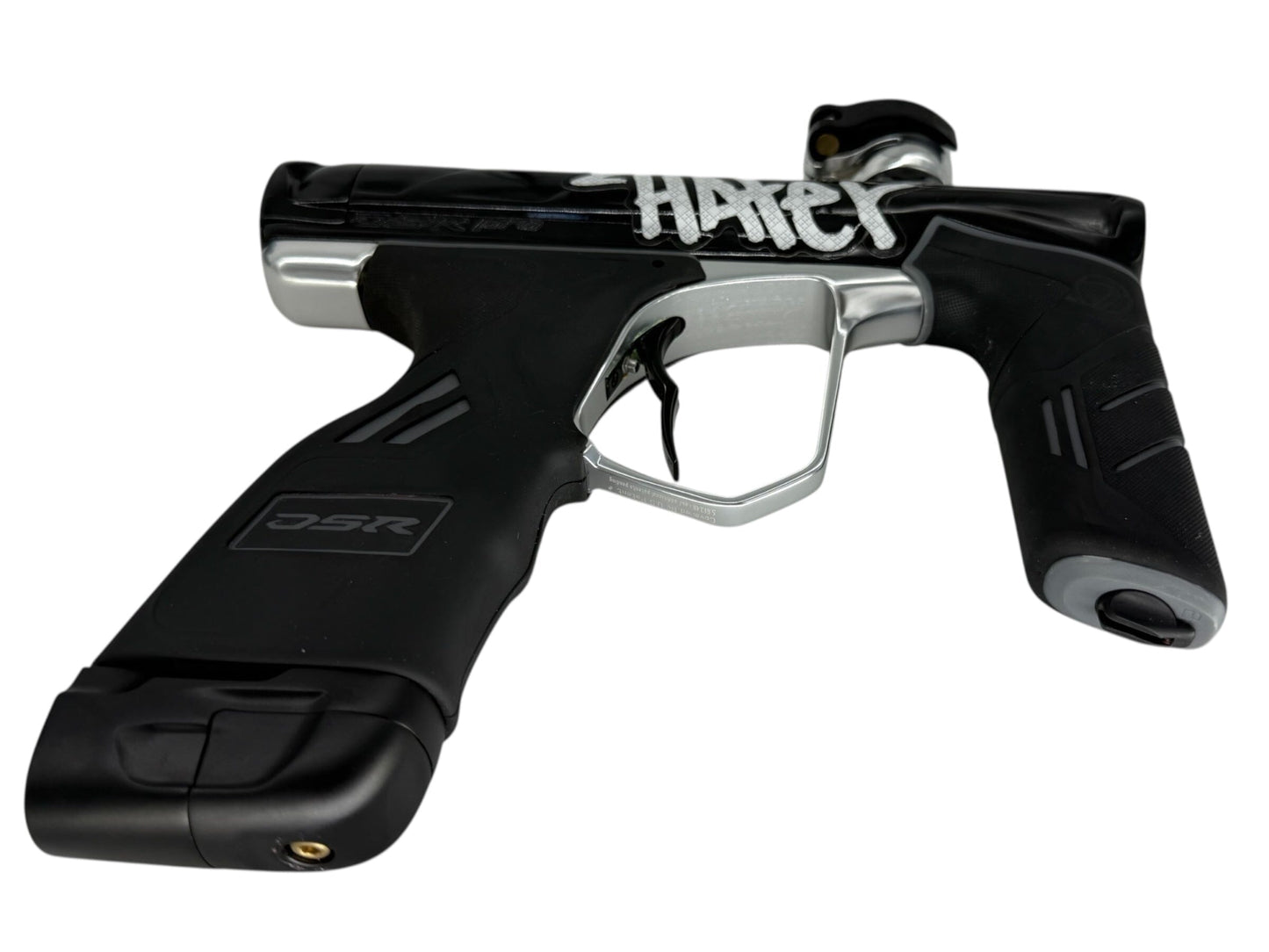 Used Dye Dsr+ Pro Paintball Gun Black/Silver Paintball Gun from CPXBrosPaintball Buy/Sell/Trade Paintball Markers, New Paintball Guns, Paintball Hoppers, Paintball Masks, and Hormesis Headbands