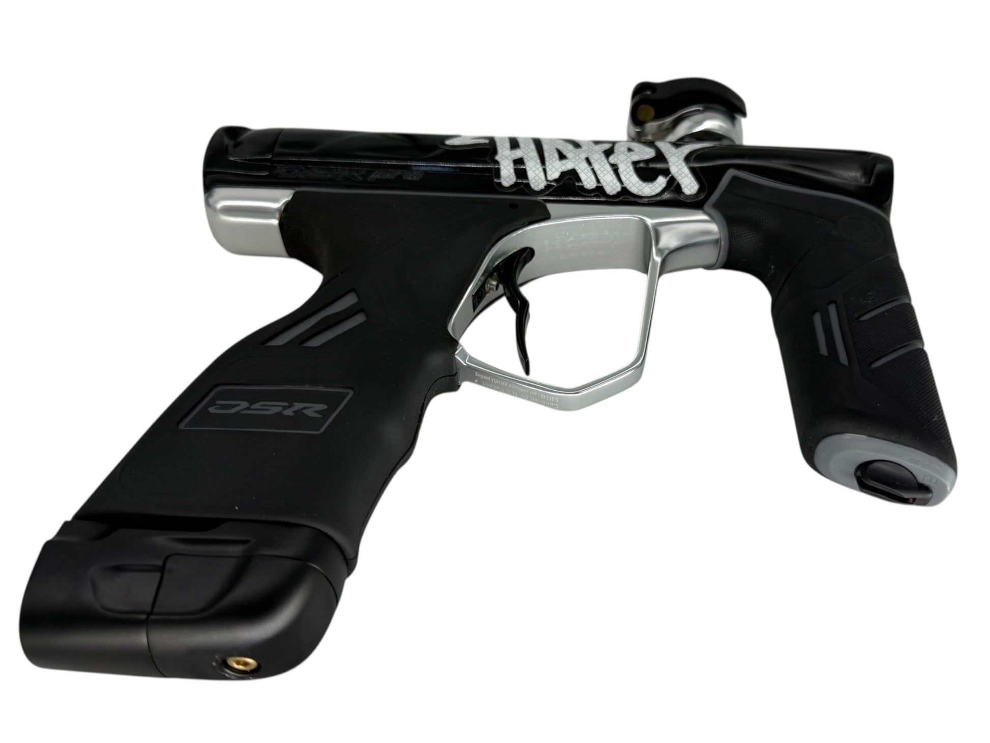Used Dye Dsr+ Pro Paintball Gun Black/Silver Paintball Gun from CPXBrosPaintball Buy/Sell/Trade Paintball Markers, New Paintball Guns, Paintball Hoppers, Paintball Masks, and Hormesis Headbands