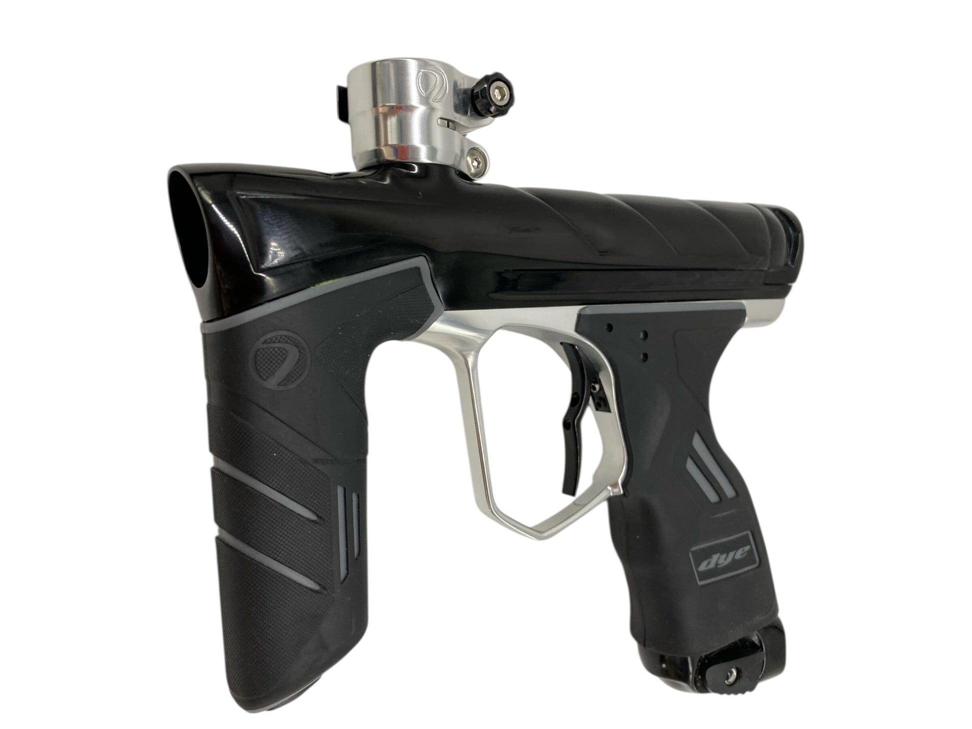 Used Dye Dsr Pro Paintball Gun Black/Silver Paintball Gun from CPXBrosPaintball Buy/Sell/Trade Paintball Markers, New Paintball Guns, Paintball Hoppers, Paintball Masks, and Hormesis Headbands