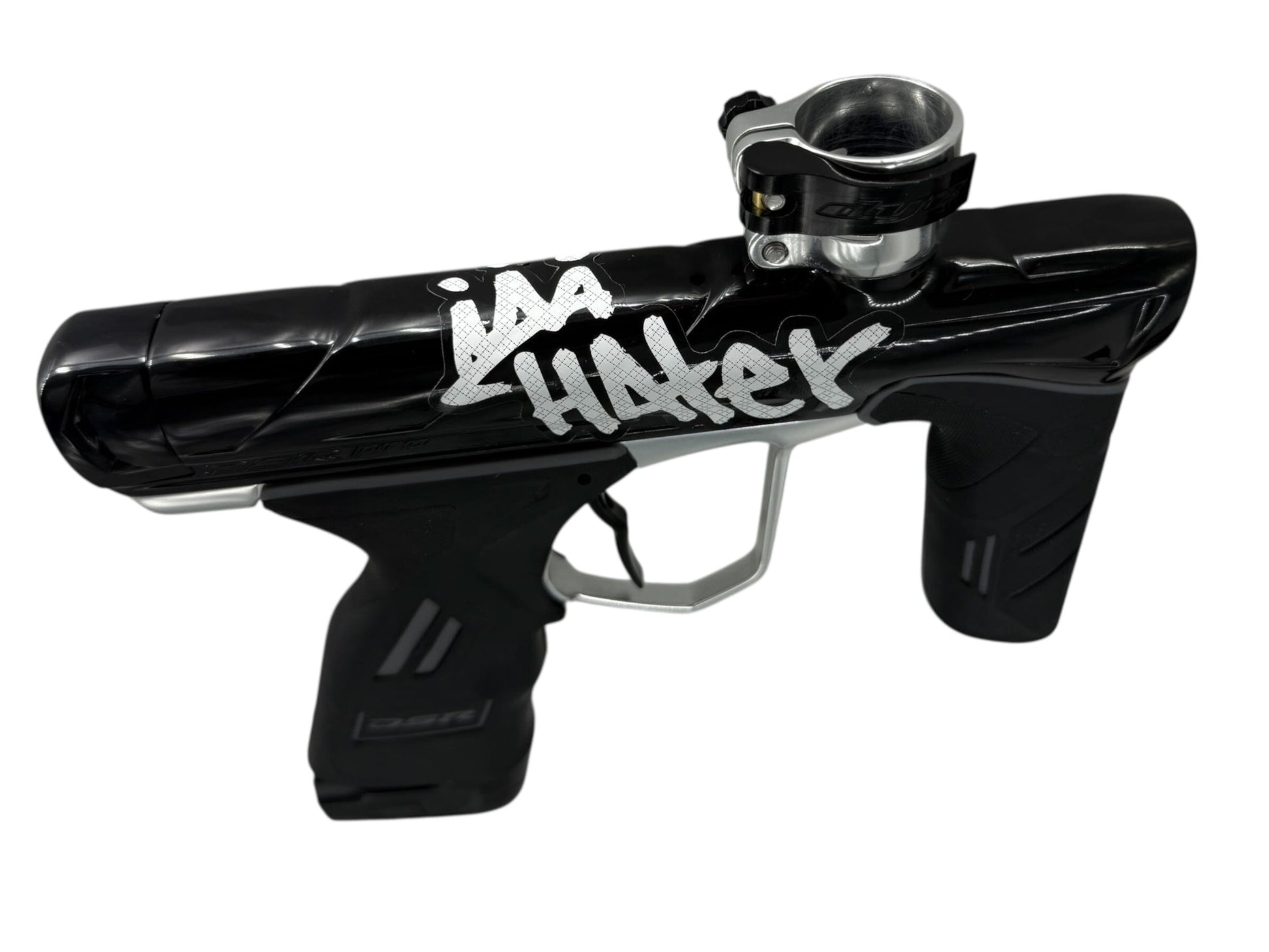 Used Dye Dsr+ Pro Paintball Gun Black/Silver Paintball Gun from CPXBrosPaintball Buy/Sell/Trade Paintball Markers, New Paintball Guns, Paintball Hoppers, Paintball Masks, and Hormesis Headbands