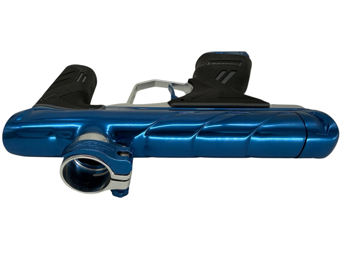Used Dye DSR Pro Paintball Gun Blue Silver Paintball Gun from CPXBrosPaintball Buy/Sell/Trade Paintball Markers, New Paintball Guns, Paintball Hoppers, Paintball Masks, and Hormesis Headbands
